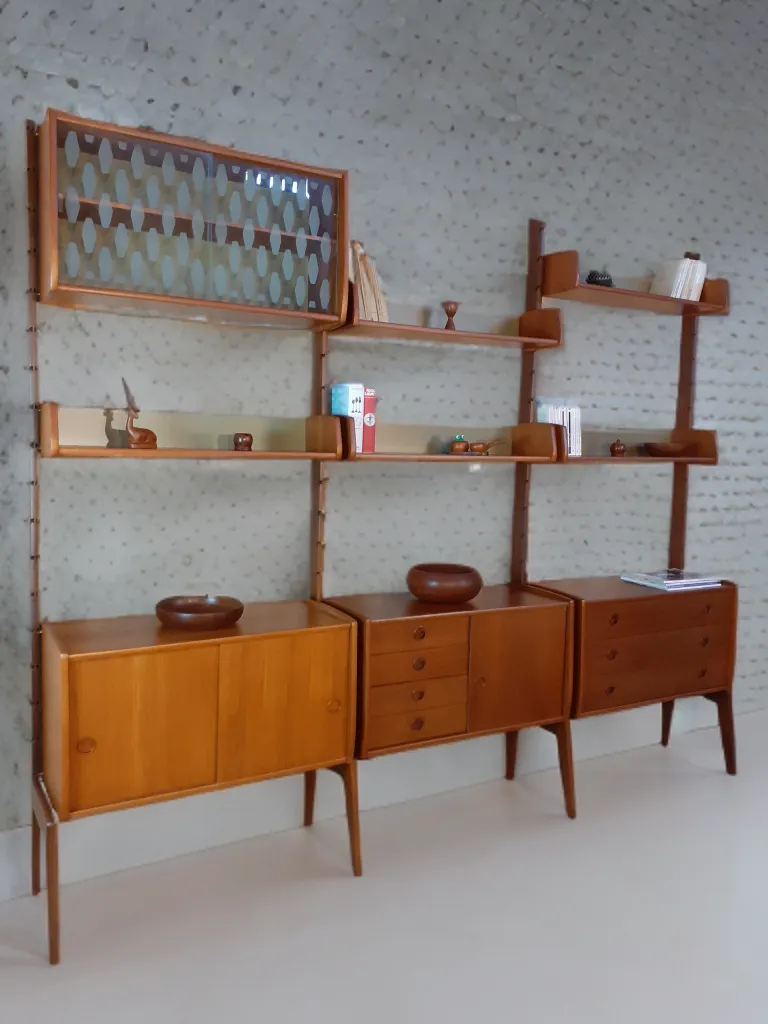 Bibliothèque sur pieds Ergo, scandinave mid-century, années 1960 photo for sale