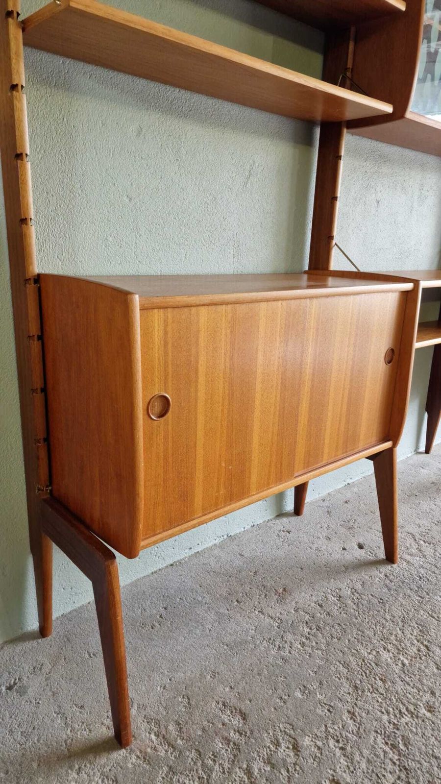 Bibliothèque sur pieds Ergo, scandinave mid-century, années 1960 photo for sale