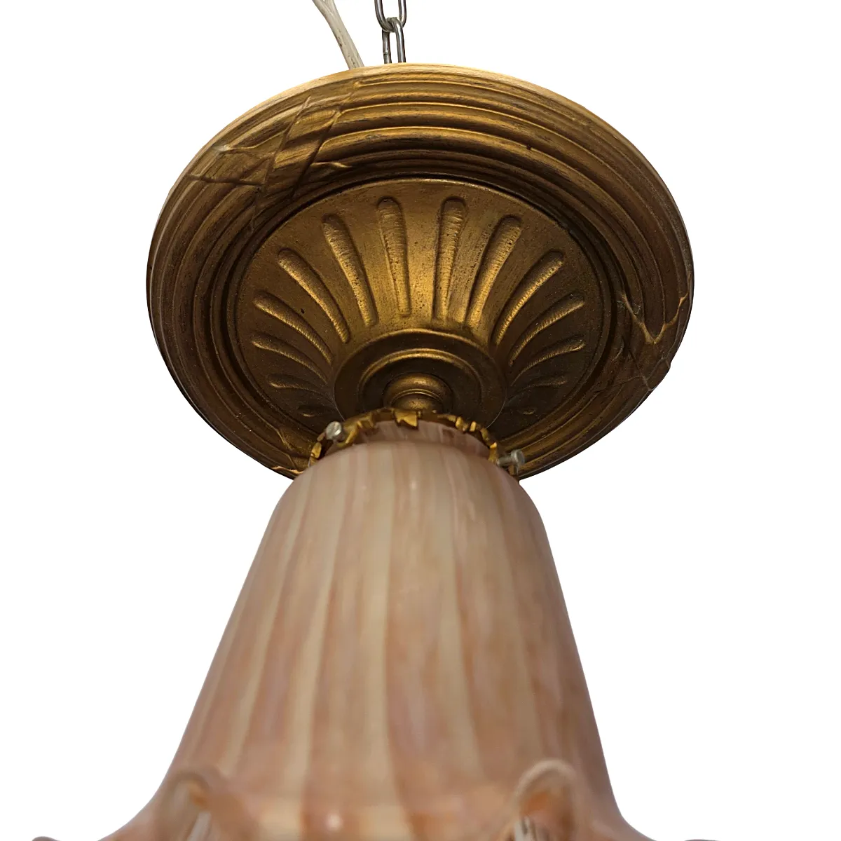 Art Nouveau Plafondlamp, Begin 1900s photo 195.0