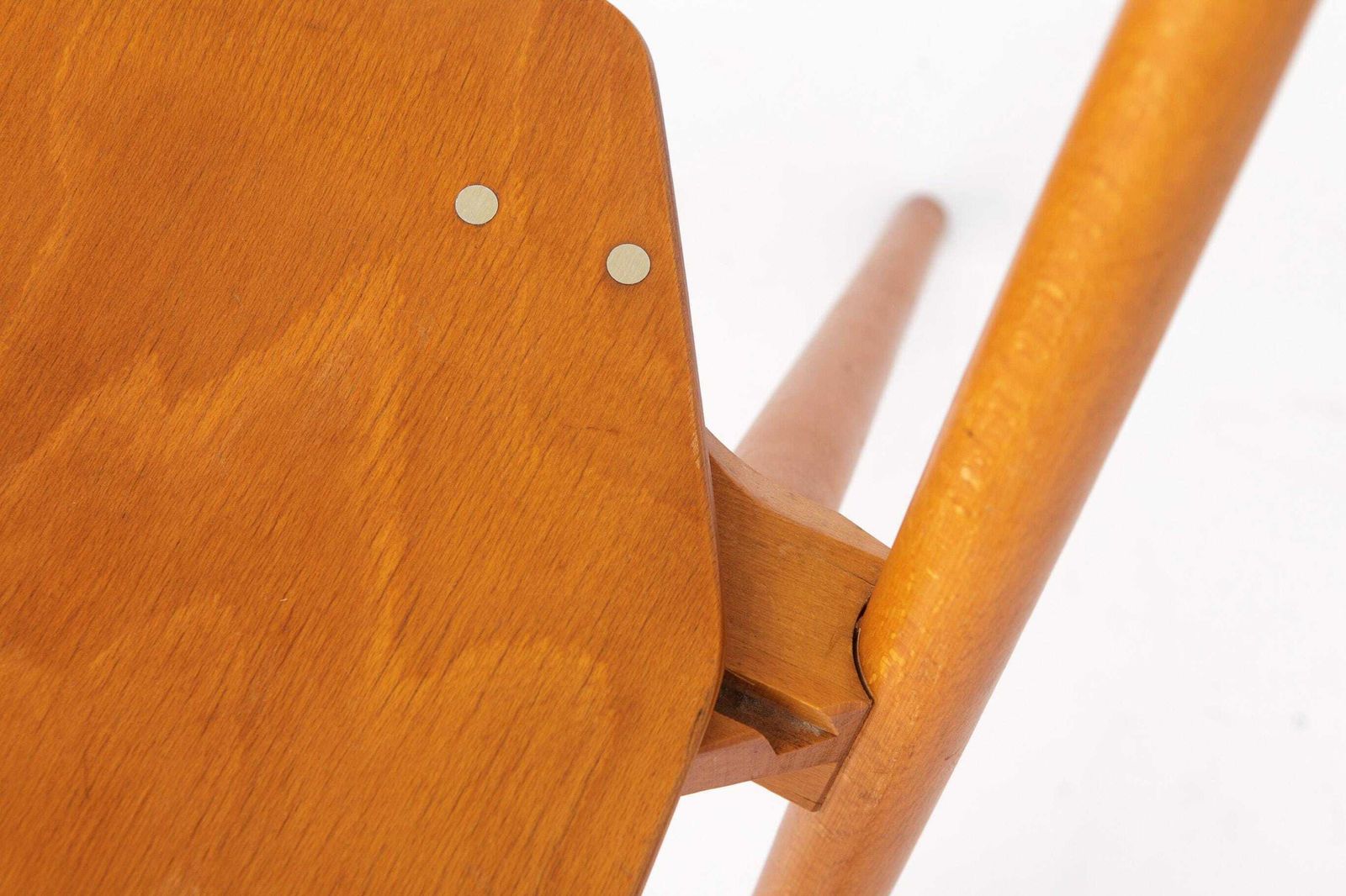 Vintage Hiller Vouwstoel, Duitse beukenhouten stoel, ruimtebesparend mid-century design, jaren 1970 photo Meubels