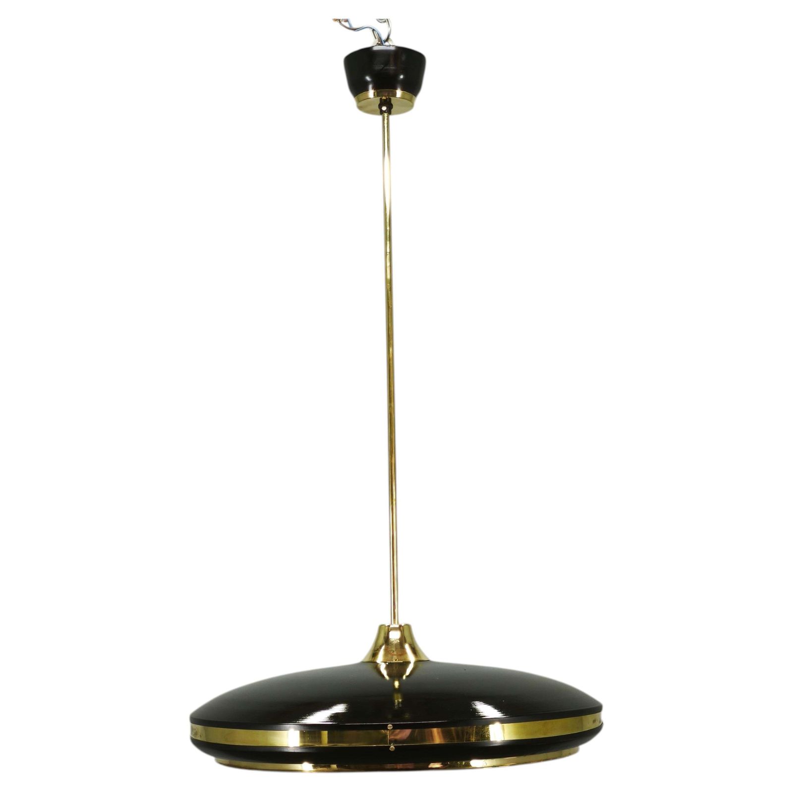 Space Age Ufo Pendant By Ludib Bratislava, Czechoslovakia, 1960s