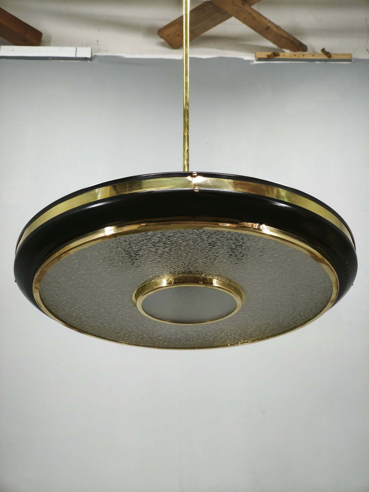 793.0 Space Age Ufo Pendant By Ludib Bratislava, Czechoslovakia, 1960s photo