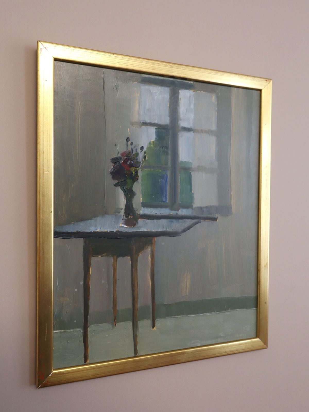 Morning Light, olieverfschilderij, jaren 1950 photo for sale