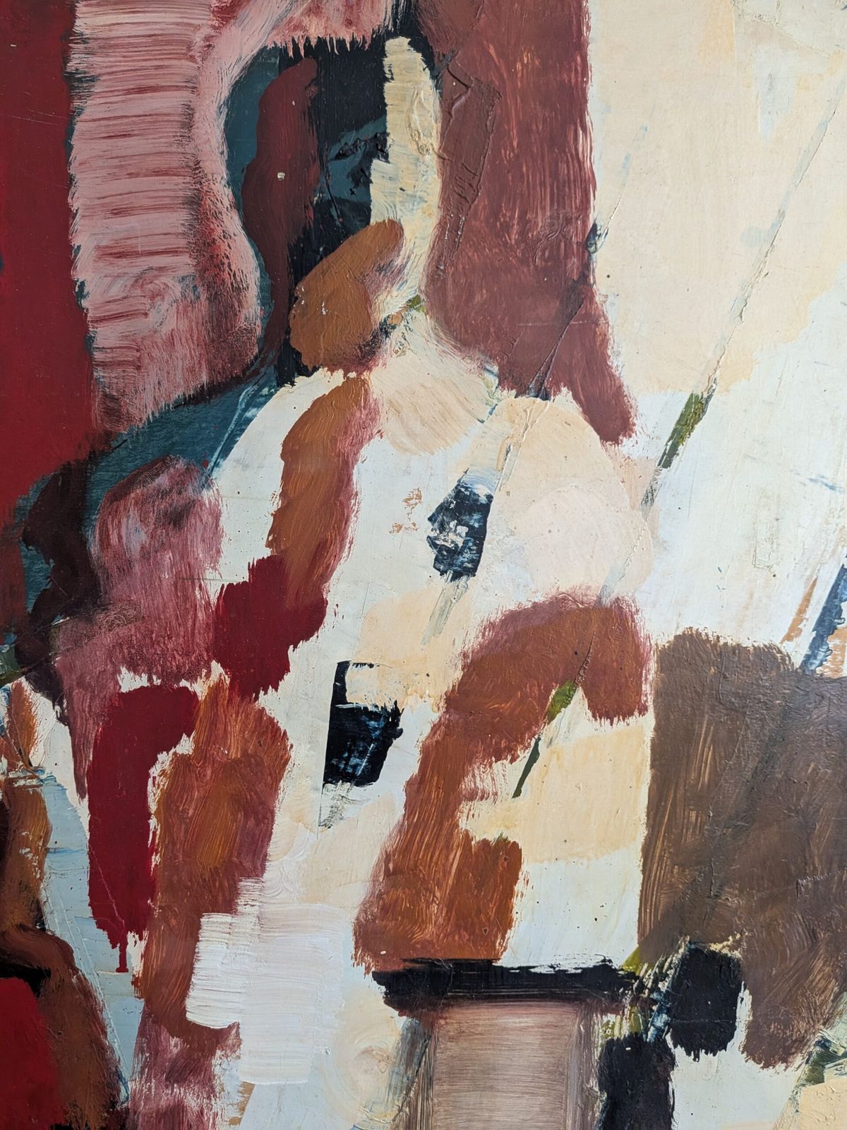 Threshold Of Presence, midden 20e eeuw olieverfschilderij photo 853.0