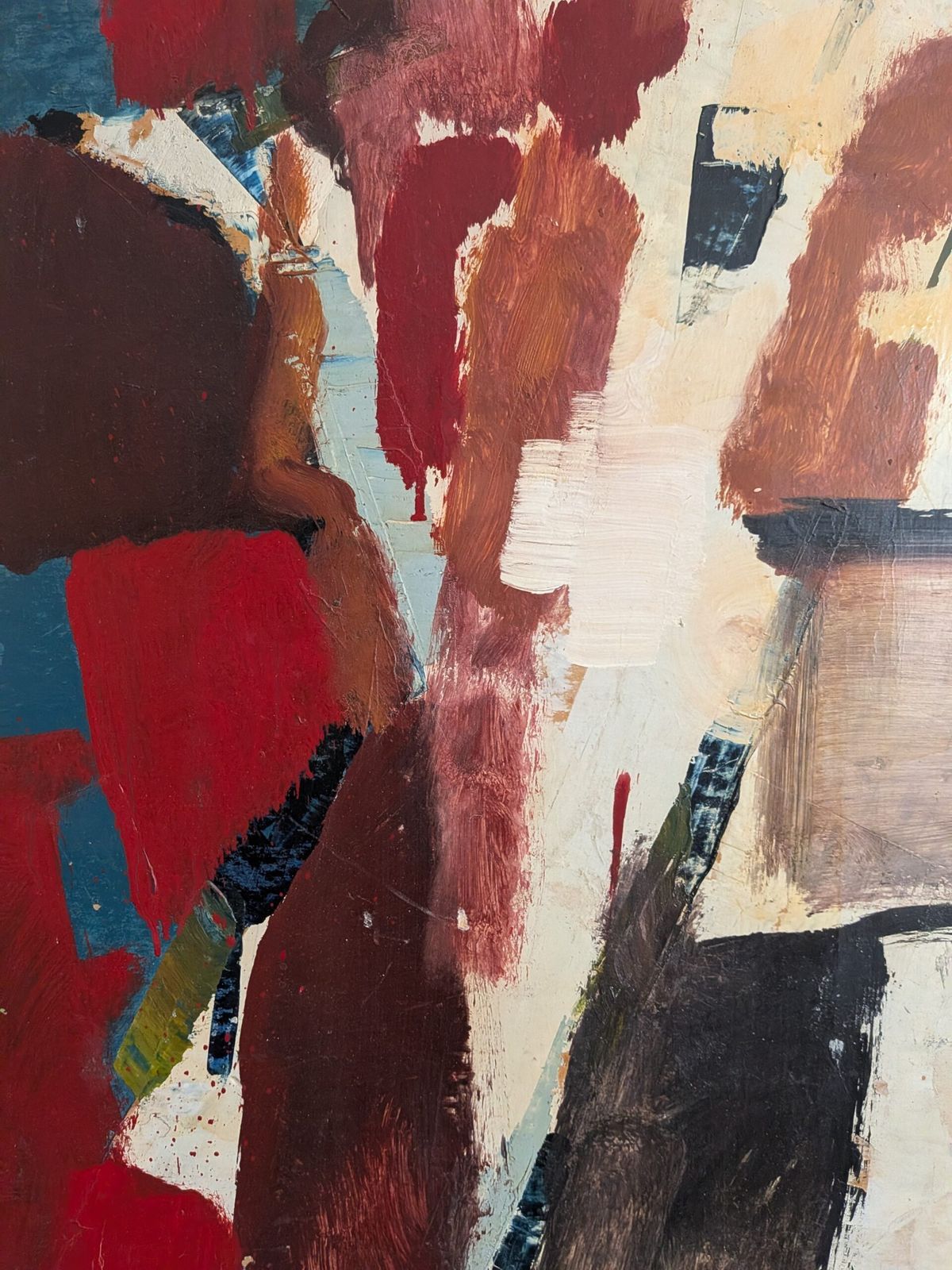 photo for sale Threshold Of Presence, midden 20e eeuw olieverfschilderij