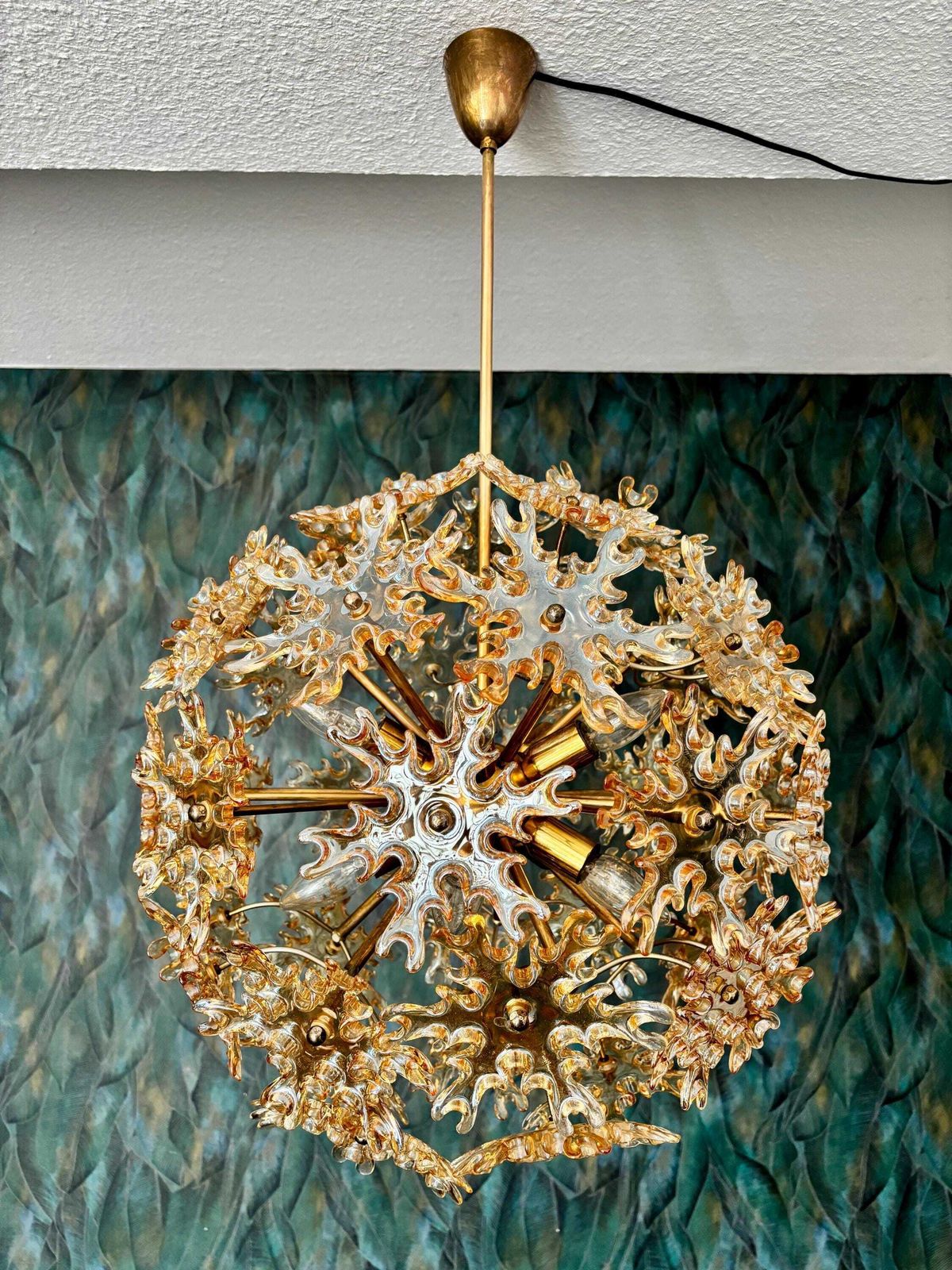 Grote Sputnik Chandelier, jaren 1960 photo Verlichting