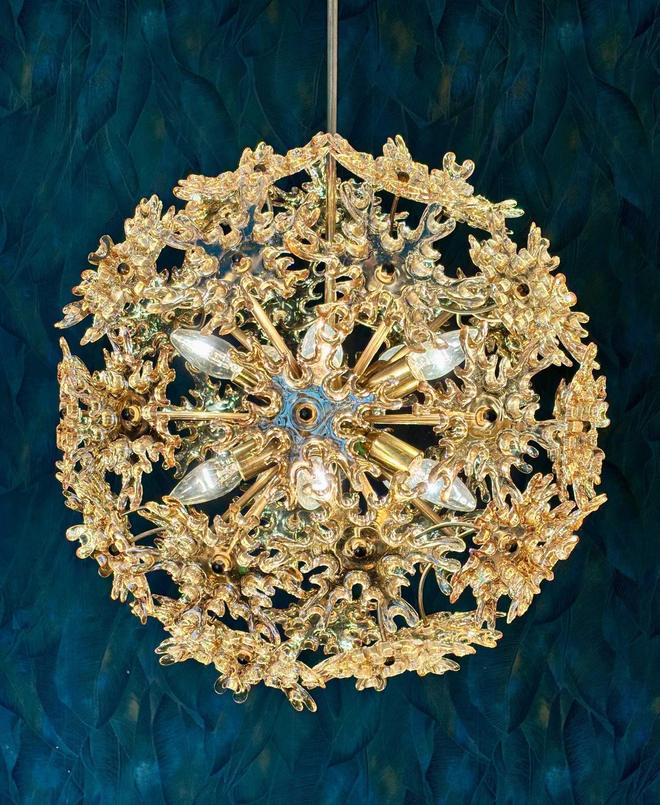 photo for sale Large Sputnik Chandelier, 1960s