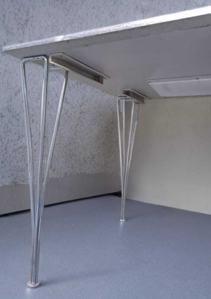 Dining Table By Fritz Hansen, Danish Mid Century 1960s photo vinterior