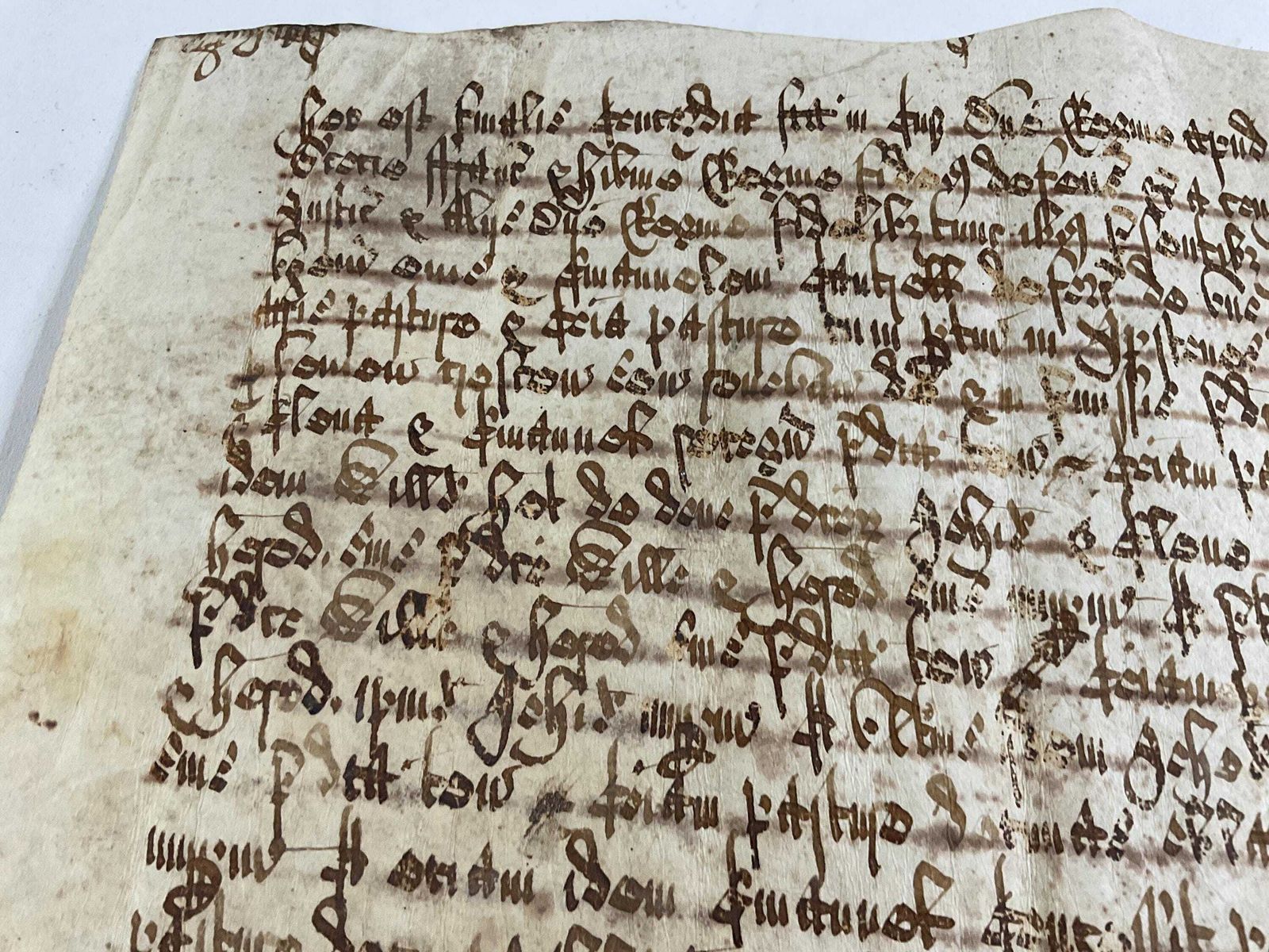 13th Century Medieval Vellum Document: King Edward I Legal Manuscript (700+ Year Old Parchment) photo buy