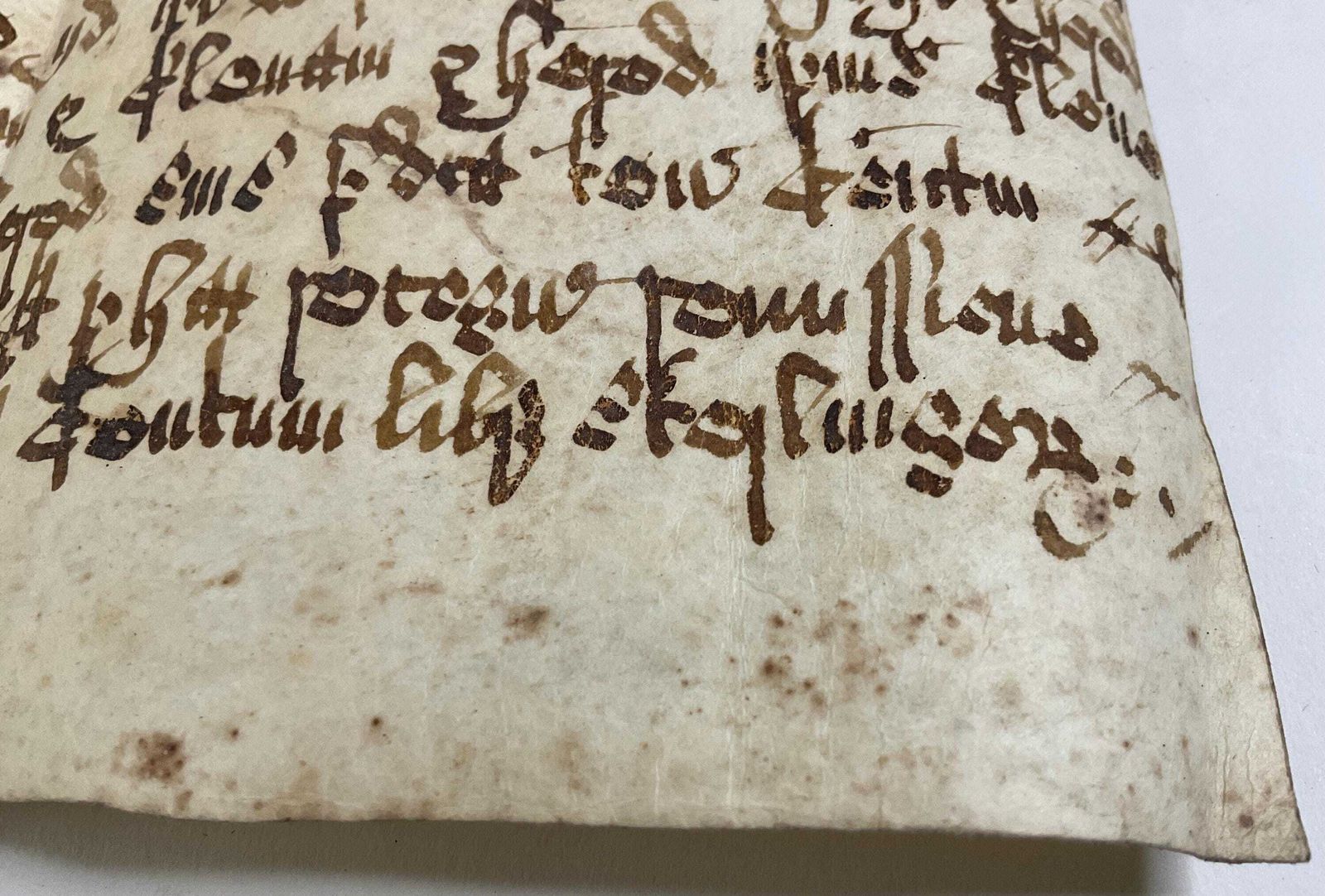 photo furniture 13th Century Medieval Vellum Document: King Edward I Legal Manuscript (700+ Year Old Parchment)