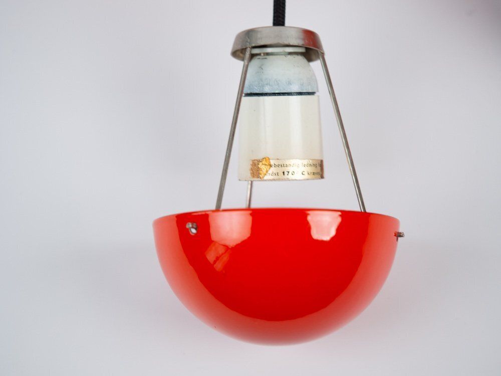 photo furniture Vintage Flowerpot hanglampen van Verner Panton voor Louis Poulsen, set van 2
