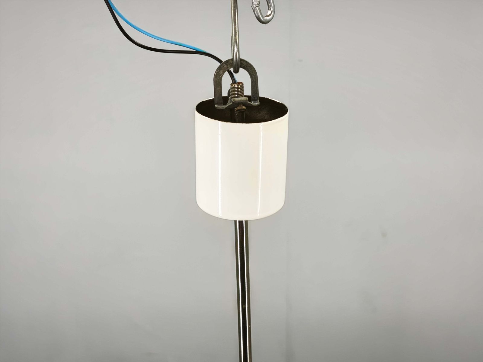 Brutalistische glazen kubus hanglamp ca. jaren 1970, Kamenický Šenov photo vinterior