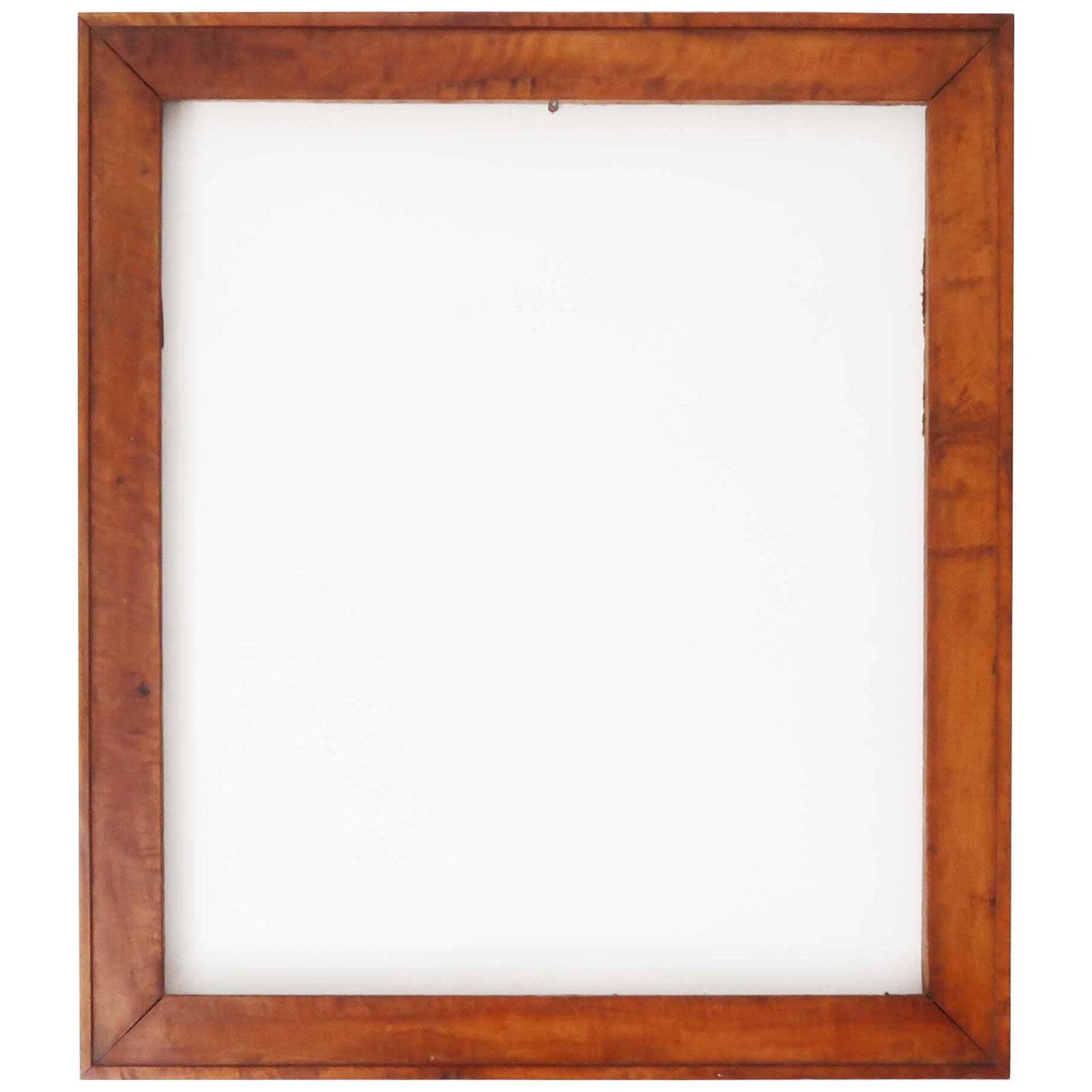Large Antique Birds Eye Maple Picture Frame. English, 19th Century