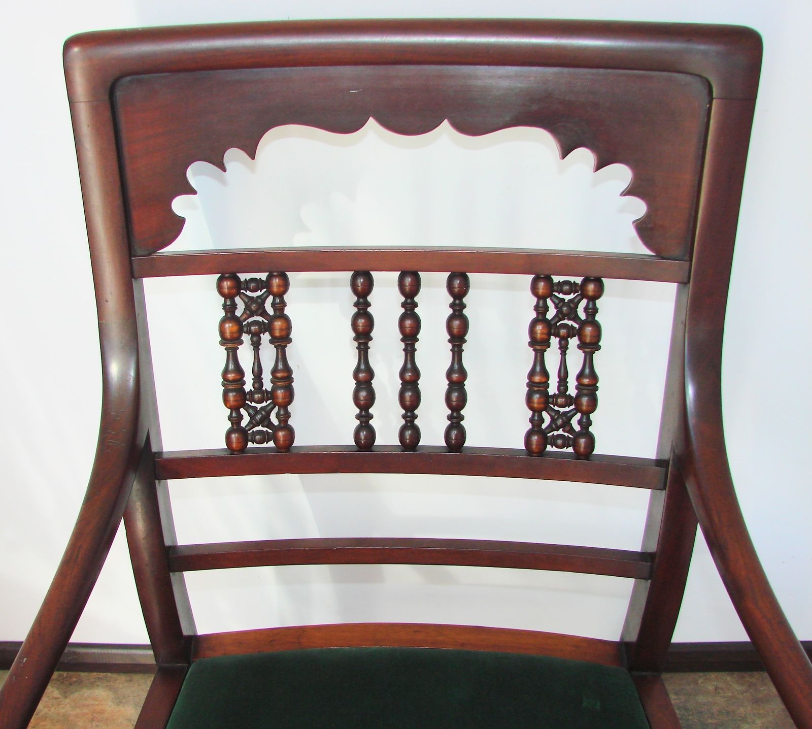 A Mahogany Armchair From The Turn Of The 19th And 20th Centuries photo vinterior