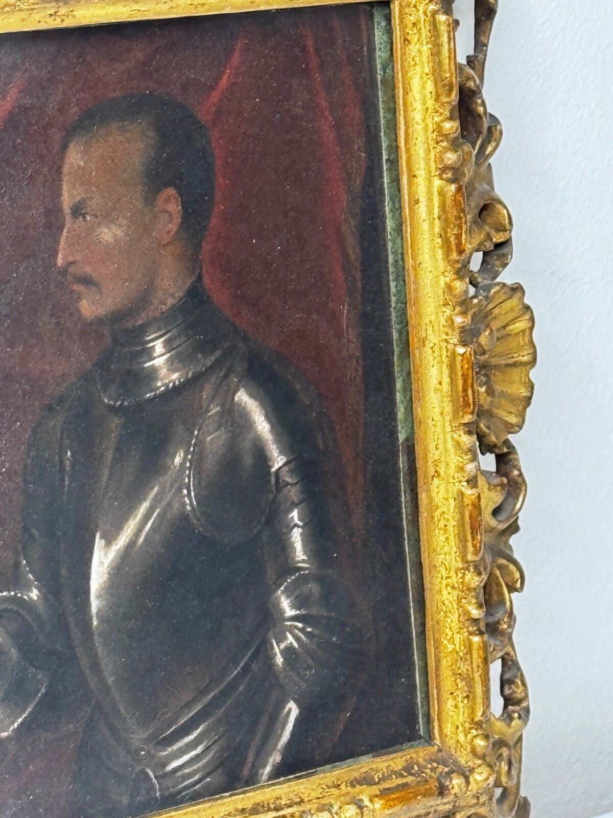 Antiek olieverf portret Ludovico Di Giovanni De' Medici naar Gian Paolo Pace, Detto L'olmo photo Kunst