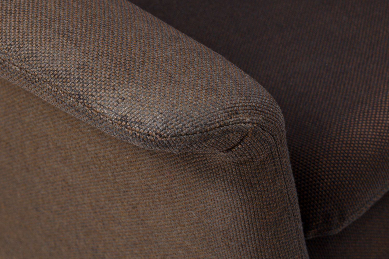 photo for sale Mid Century Danish Modern Brown 3 Seater Sofa By Folke Ohlsson For Fritz Hansen, 1960s
