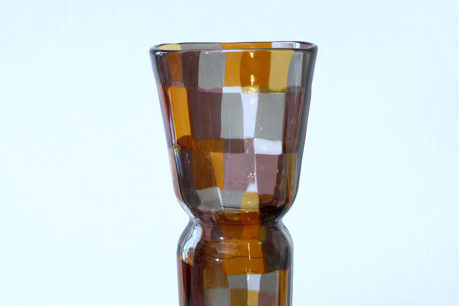 Venini Vaas Van Fulvio Bianconi Mod. Pezzato ' Istanbul ' 1950 / Zuurstempel Mod. 4402 photo furniture