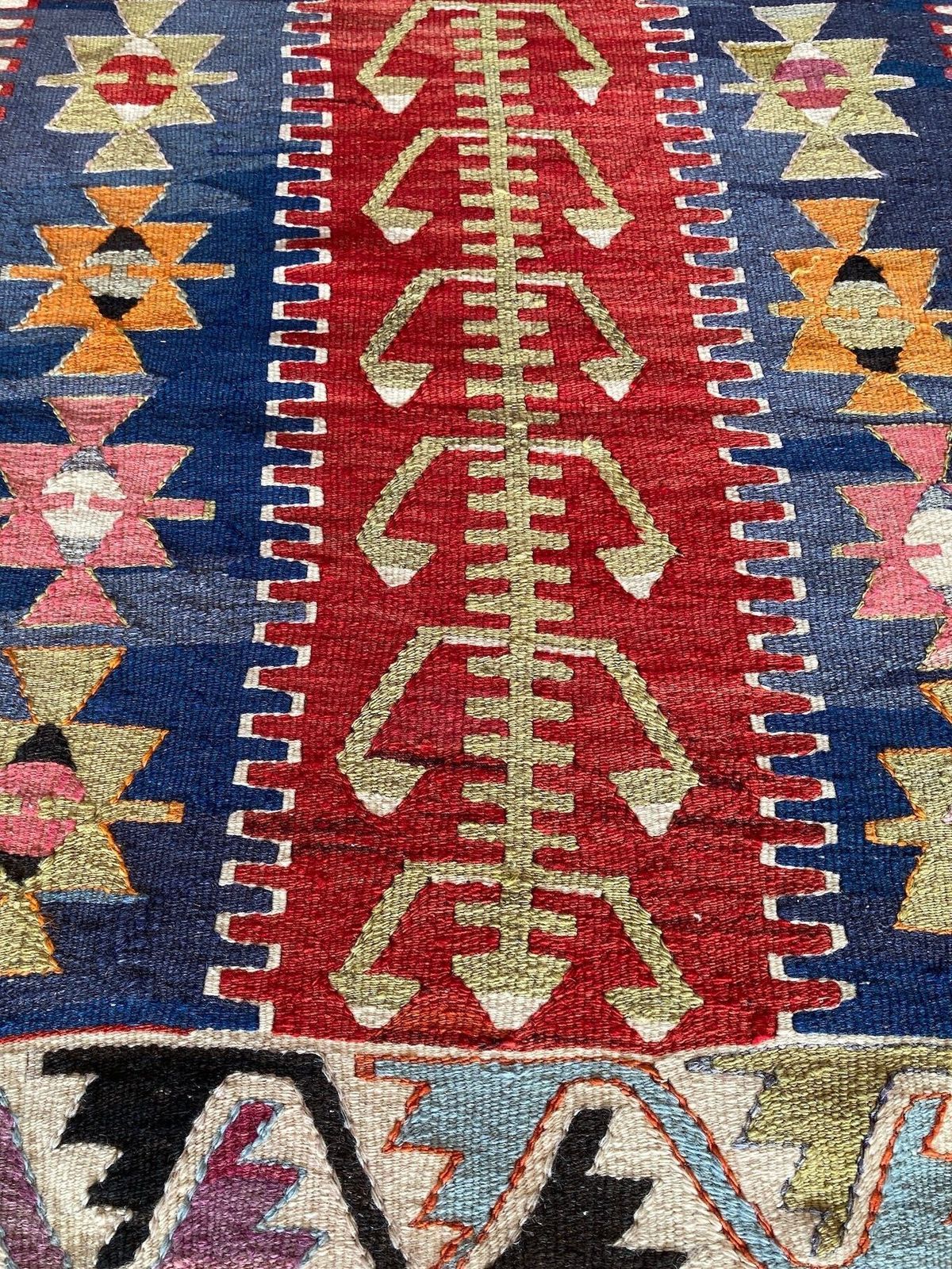 Vintage Anatolisch Kilim 1,08 m x 0,86 m photo vintage