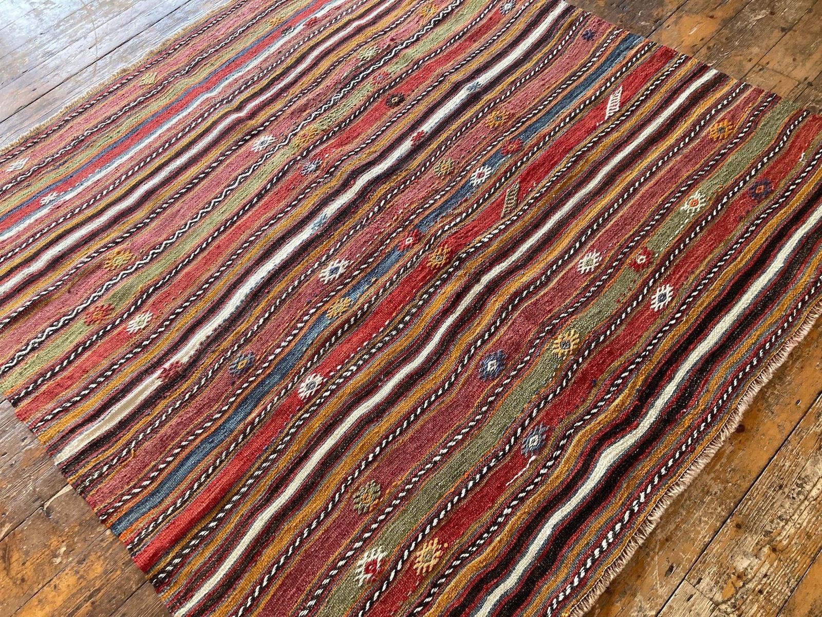 Vintage Anatolische Kilim 1,77 m x 1,70 m photo vinterior