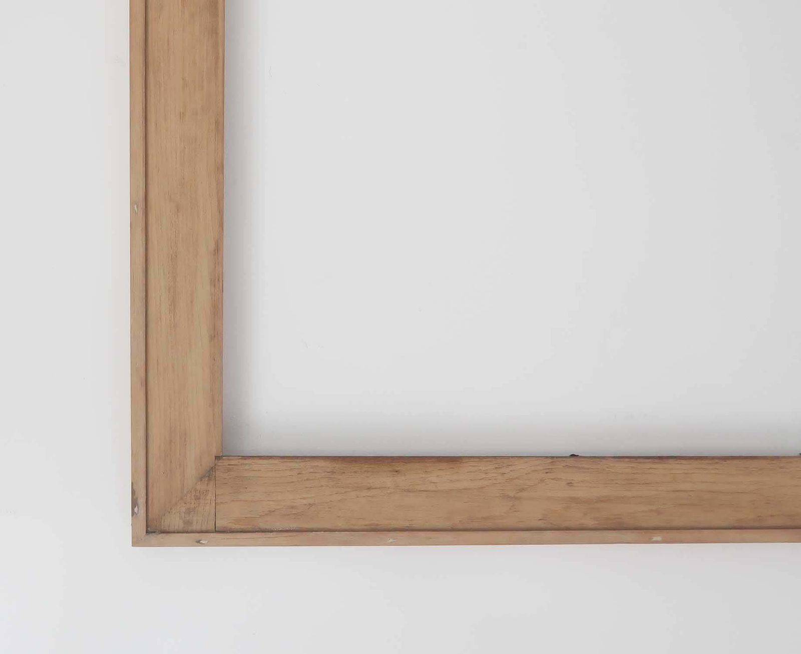 Grote antieke houten fotolijst van grenenhout. Engels, 19e eeuw photo vinterior