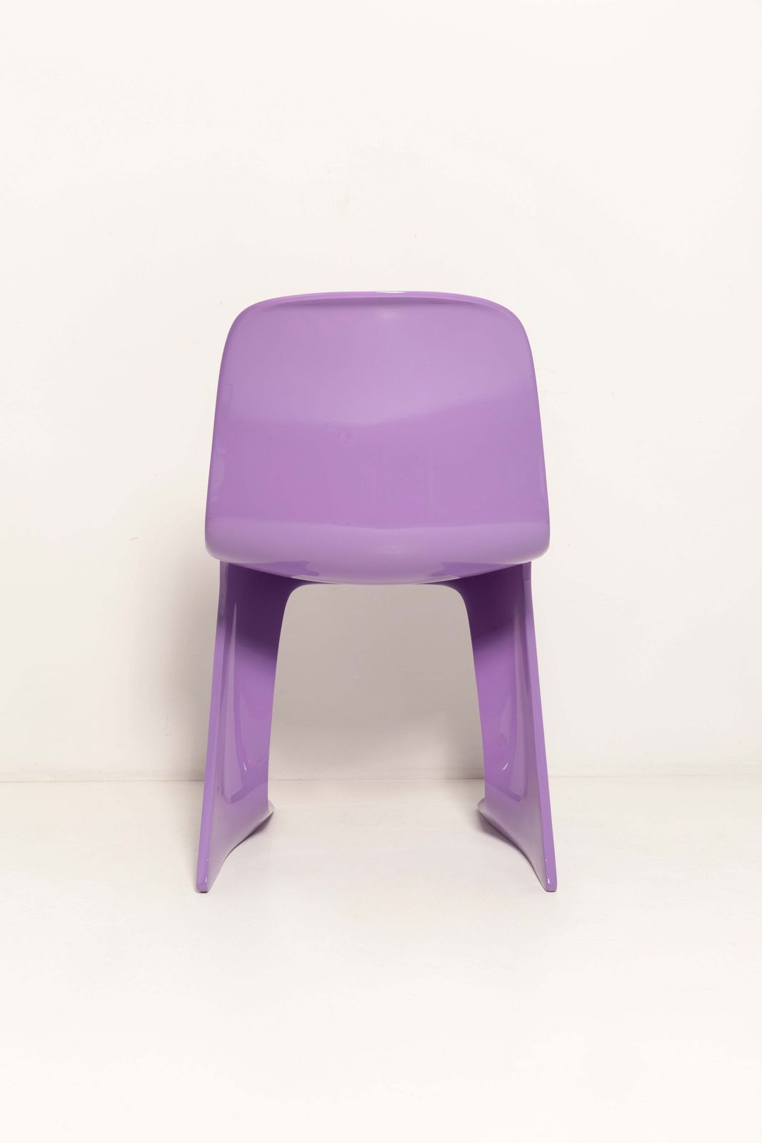 Two Blue Lilac Violet Kangaroo Chairs Designed By Ernst Moeckl, Germany, 1968 photo 2885.0