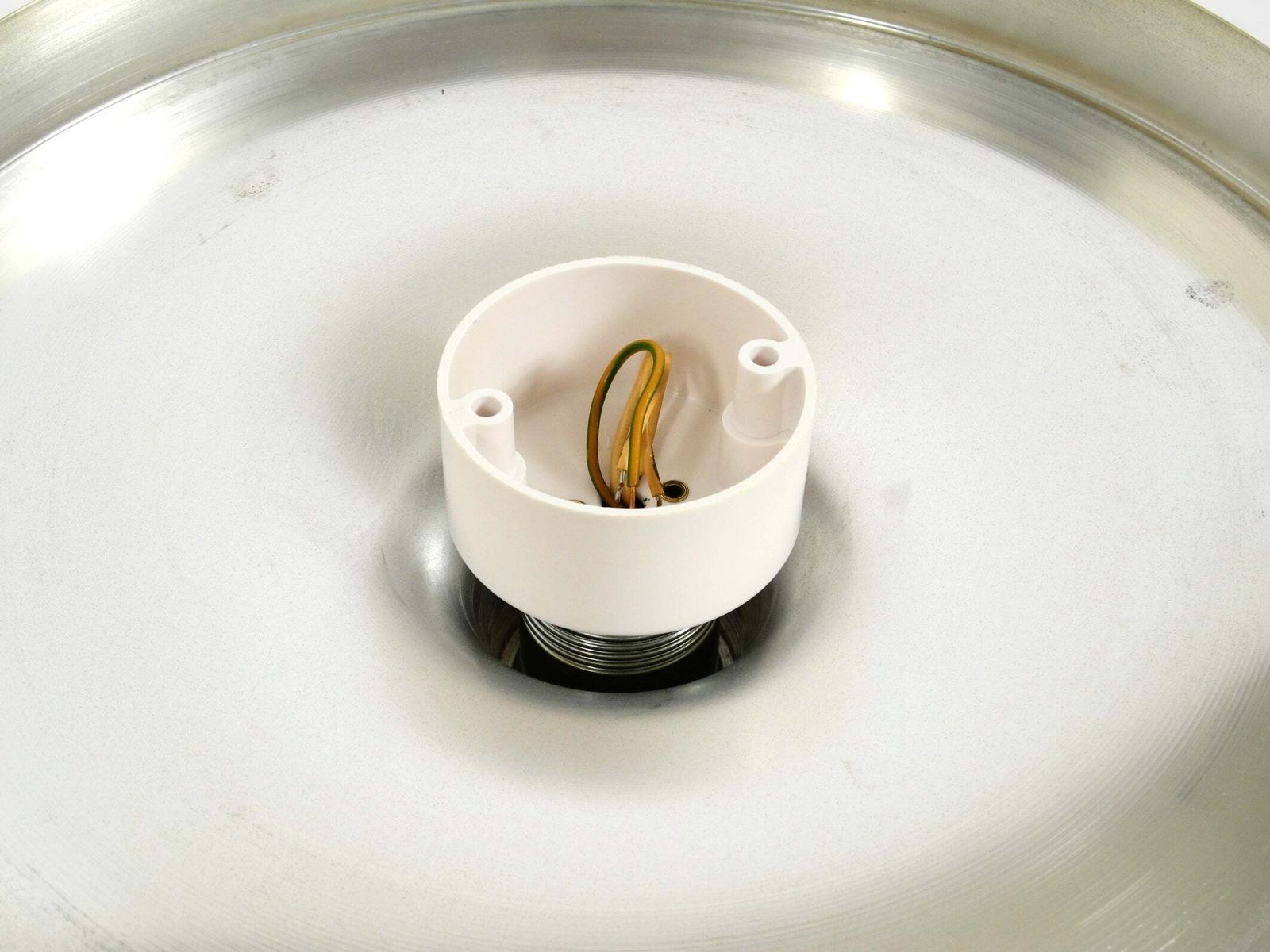 photo buy Original Teka Space Age Aluminum Ceiling Or Wall Lamp, Brass Anodized