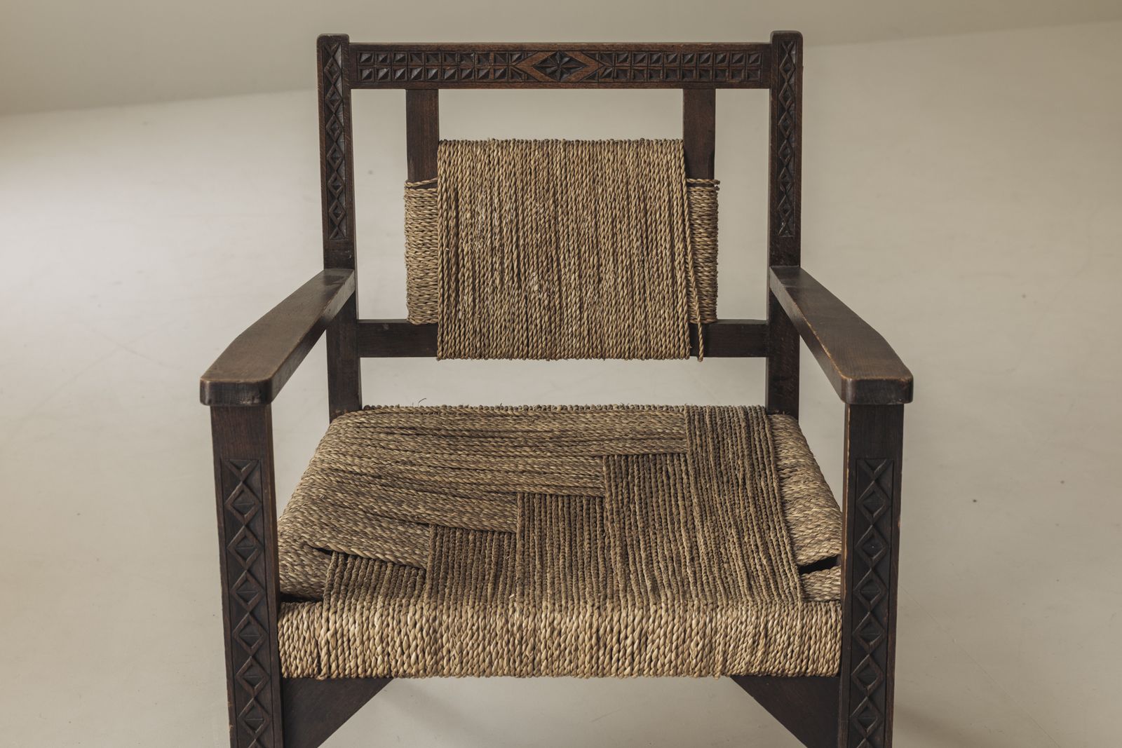 French Modernist Easy Chairs In The Manner Of Francis Jourdain, 1940s photo 4000.0