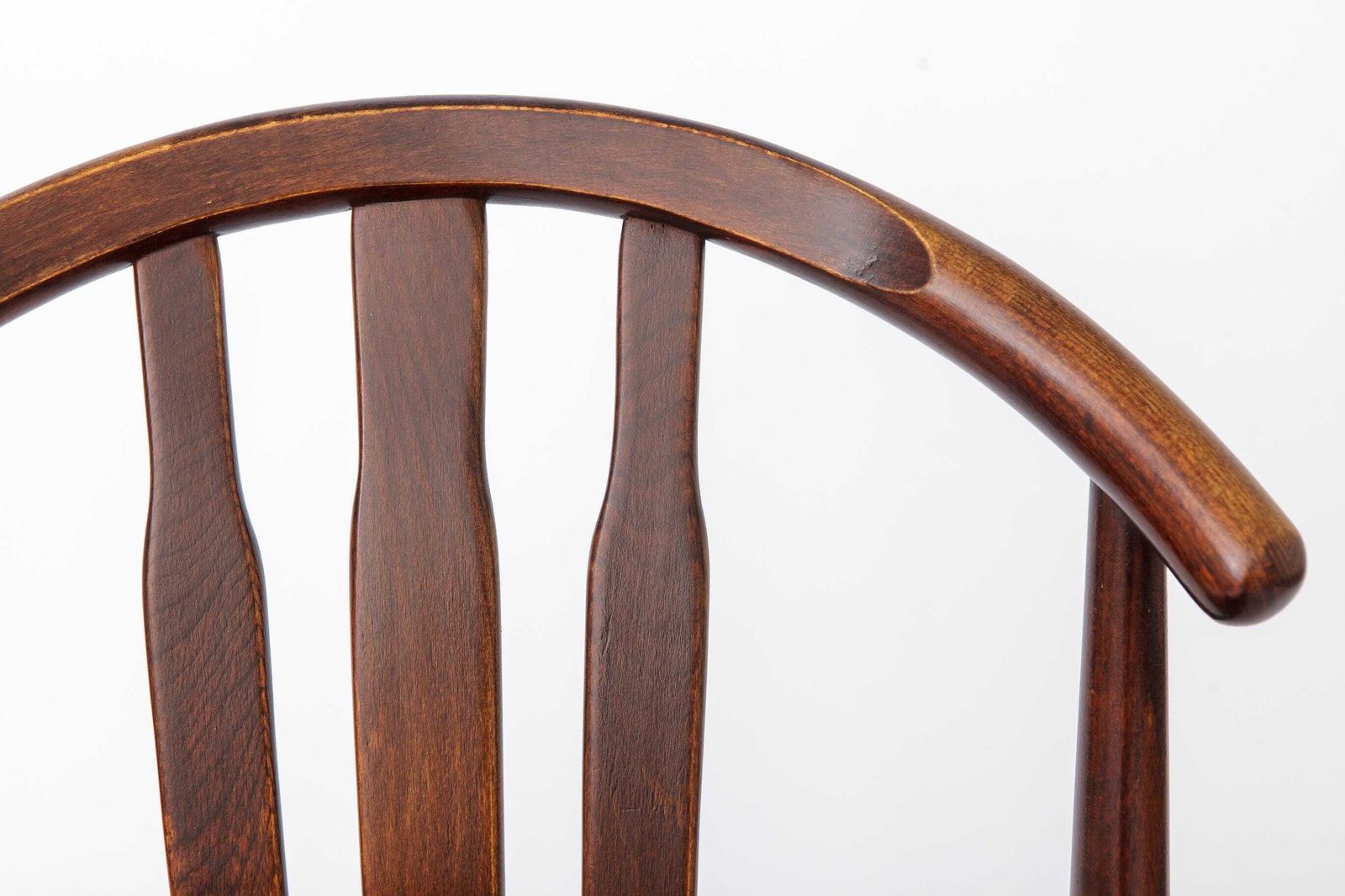 Set Of 4 Vintage Swedish Dining Chairs By Carl Ewert Ekström | Beech Wood | 1960s photo vinterior