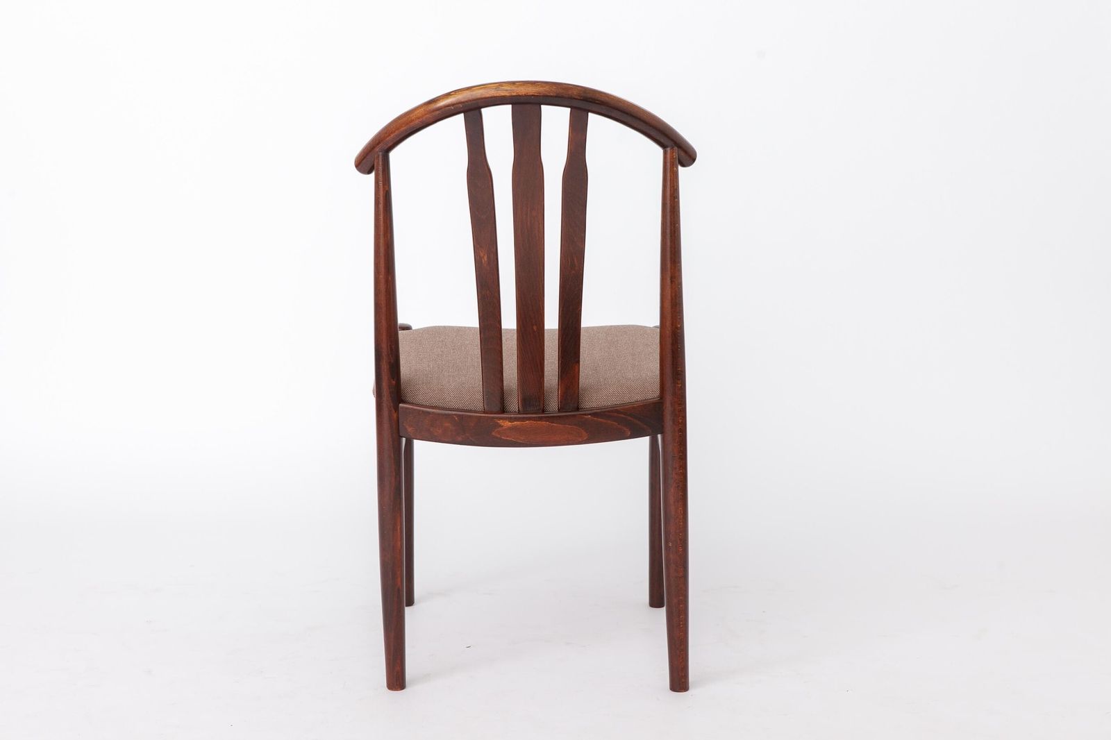 photo furniture Set van 4 vintage Zweedse eetkamerstoelen van Carl Ewert Ekström, beukenhout, jaren 1960