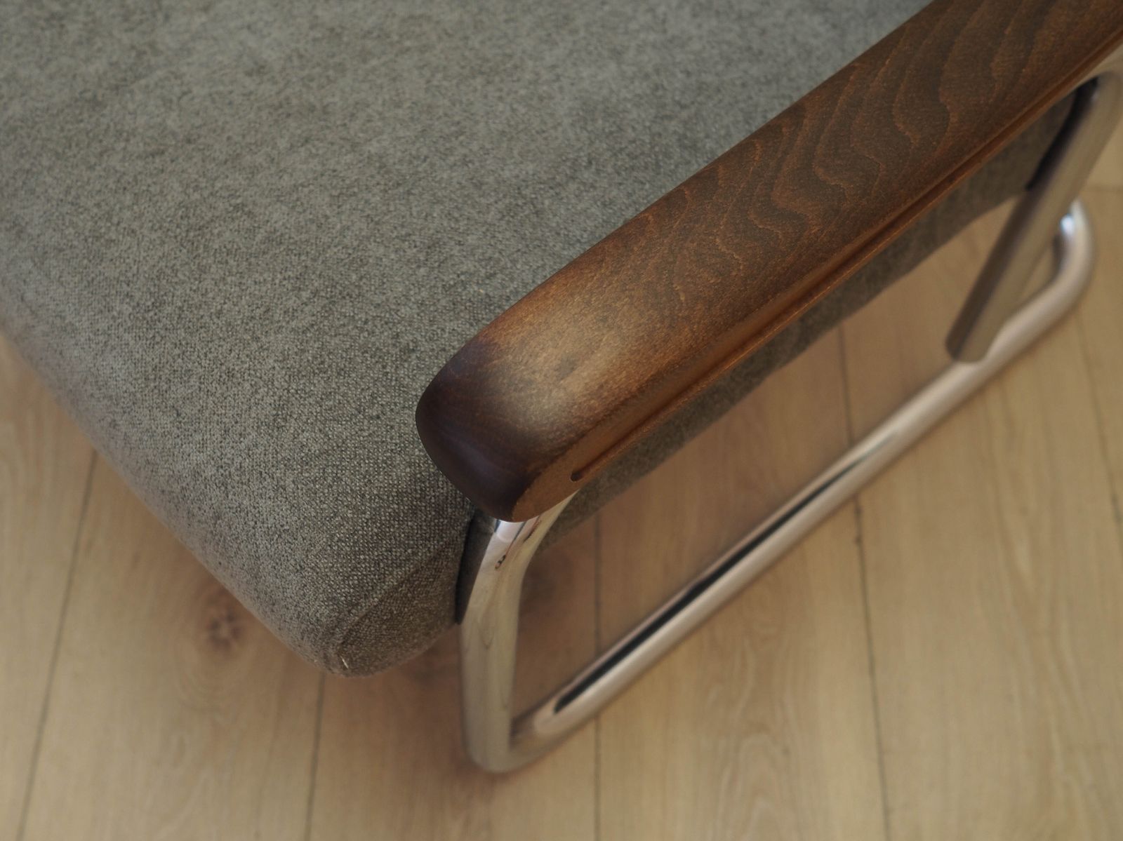 photo buy Italiaanse lounge chair met verstelbare rugleuning, beuken armleuningen, jaren 1970