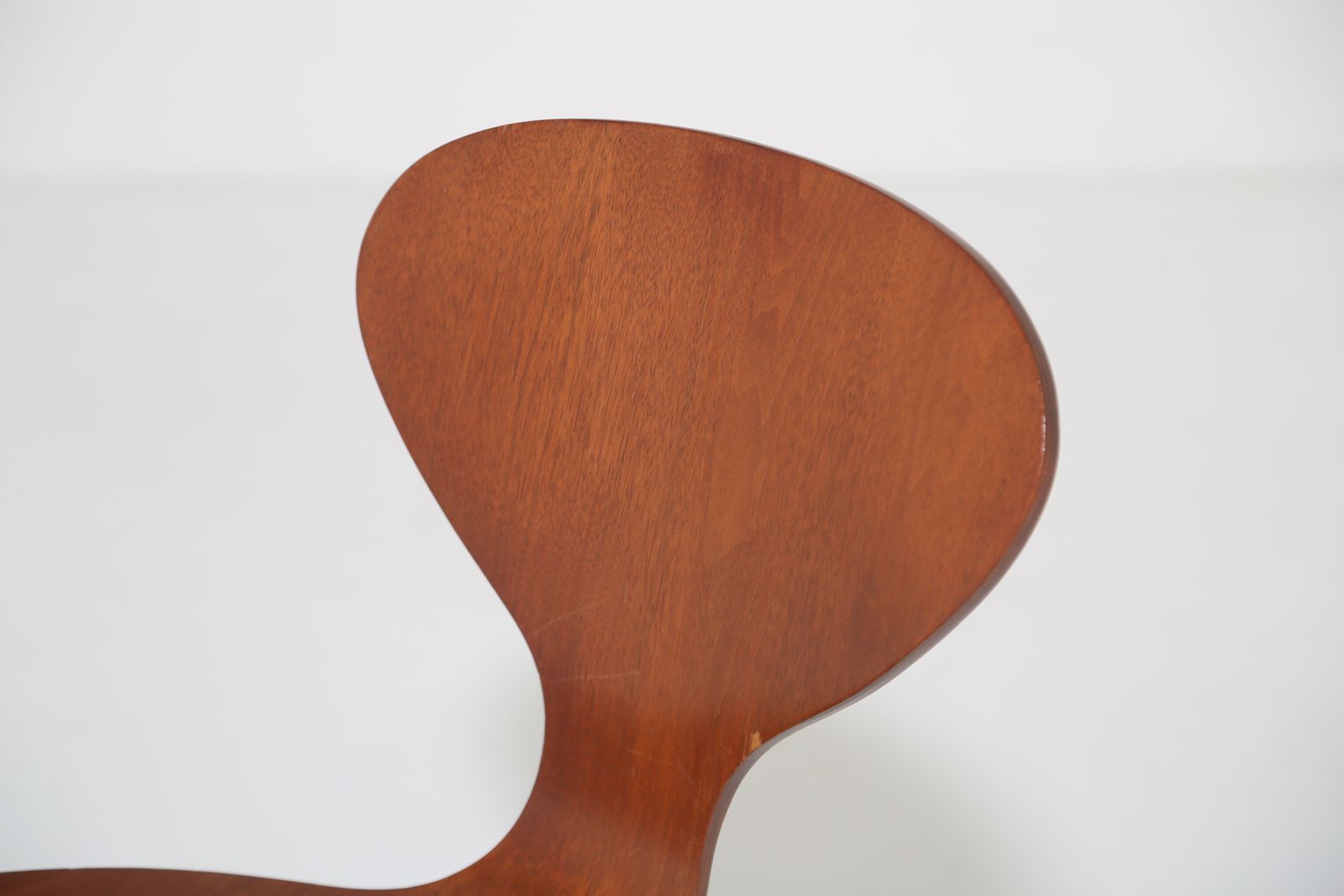 Mid-Century Modern walnootfineer zijstoel toegeschreven aan Norman Cherner voor Plycraft, jaren 1960 photo Meubels