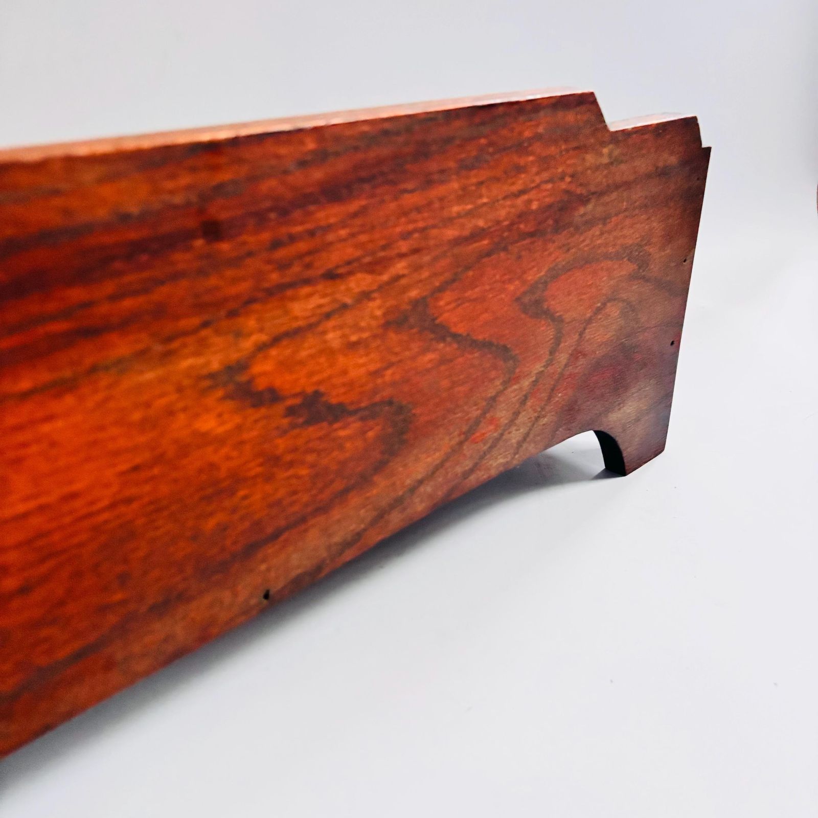 Antique Oak Book Trough, Edwardian Desk Organizer, C.1910 photo 239.0