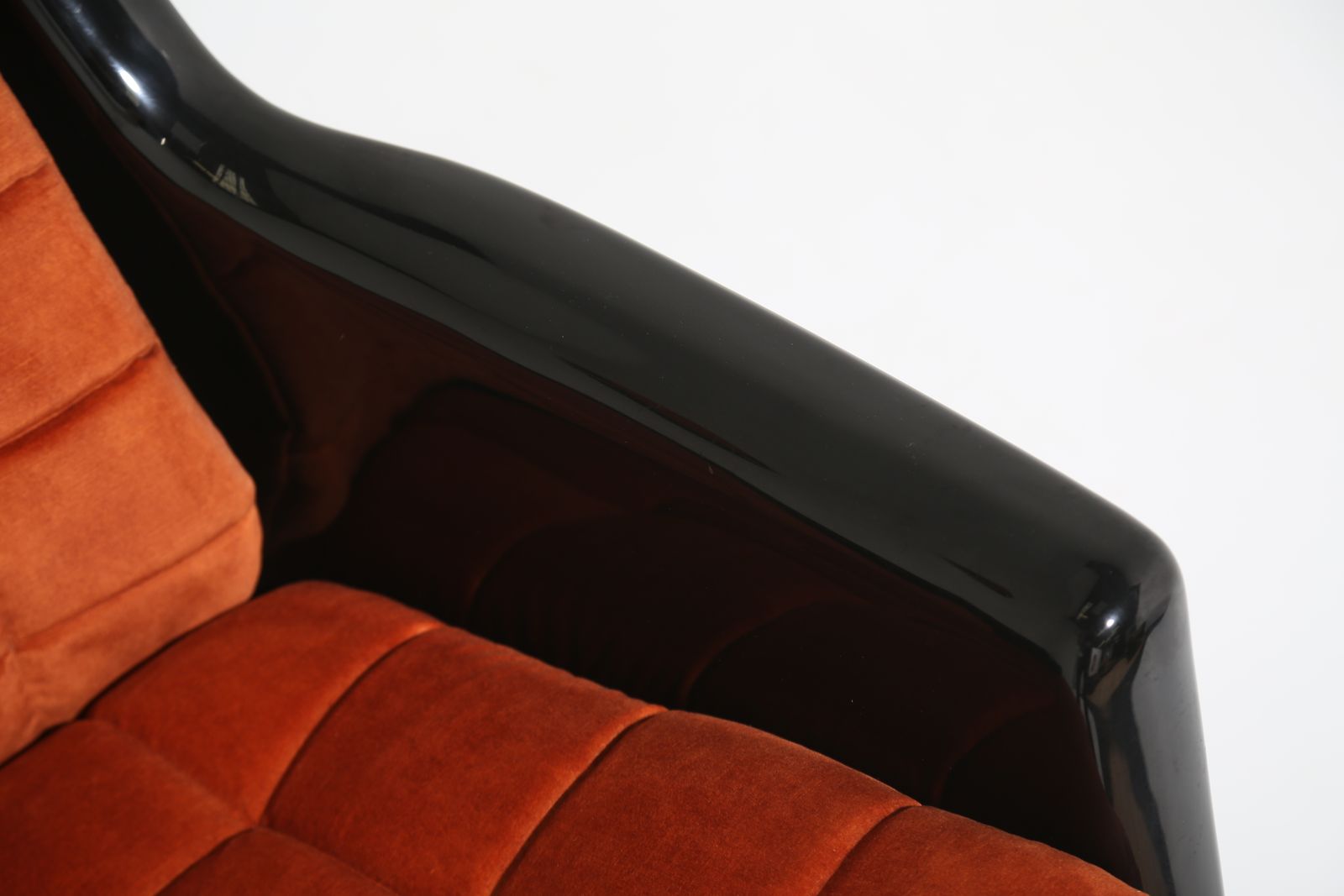 Vintage Zweedse Space Age draaifauteuil "Galaxy" van Alf Svensson en Yngvar Sandström voor Dux, jaren 1960 photo vinterior