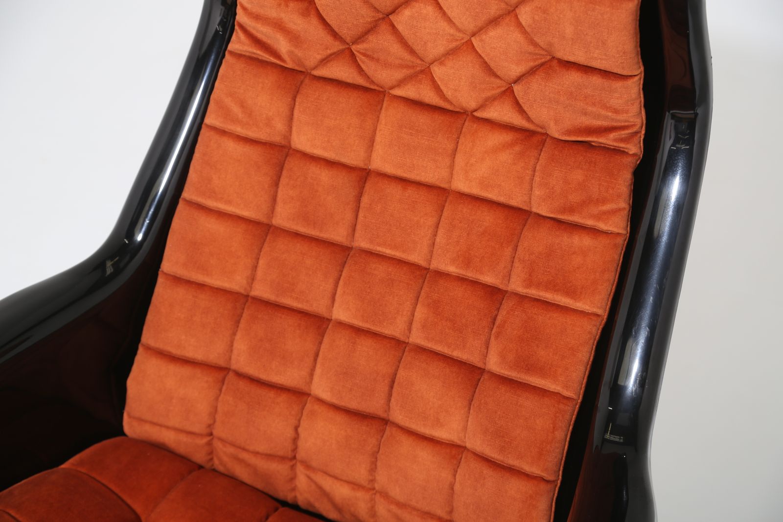 photo furniture Vintage Swedish Space Age Swivel Lounge Chair "Galaxy" By Alf Svensson And Yngvar Sandström For Dux , 1960s