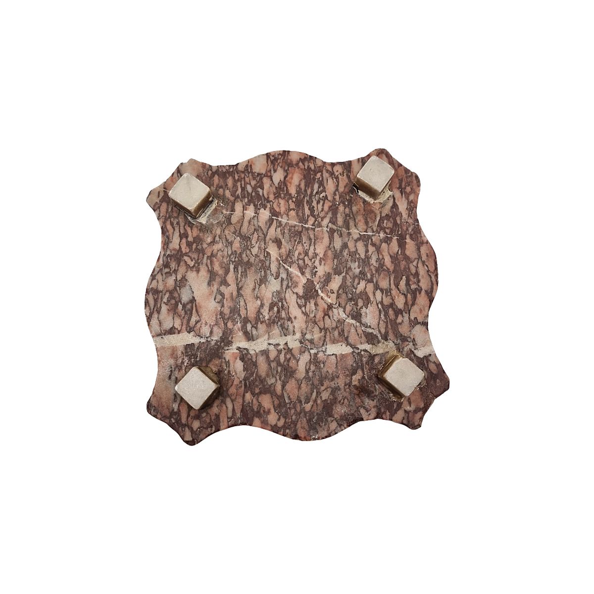 Antique French Bordeaux Marble Tray, Late 1800s photo Home Decor
