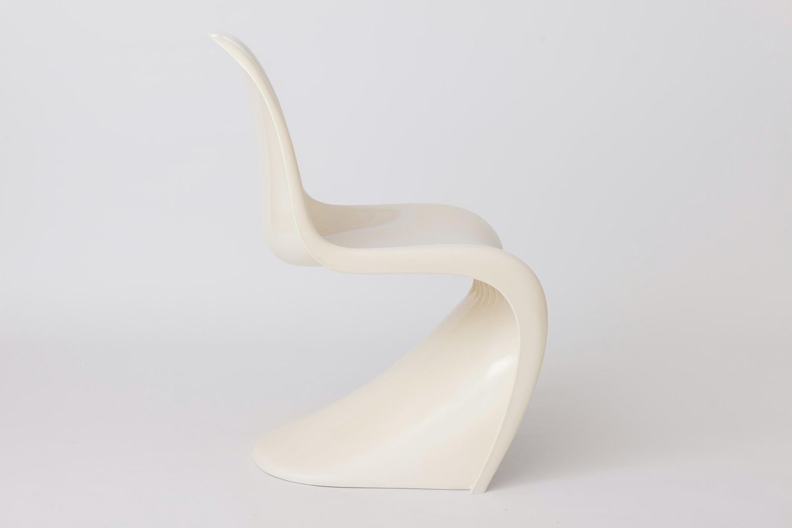 Vintage witte Panton Chair van Verner Panton voor Herman Miller, 1972, mid-century modern Space Age stoel photo vintage