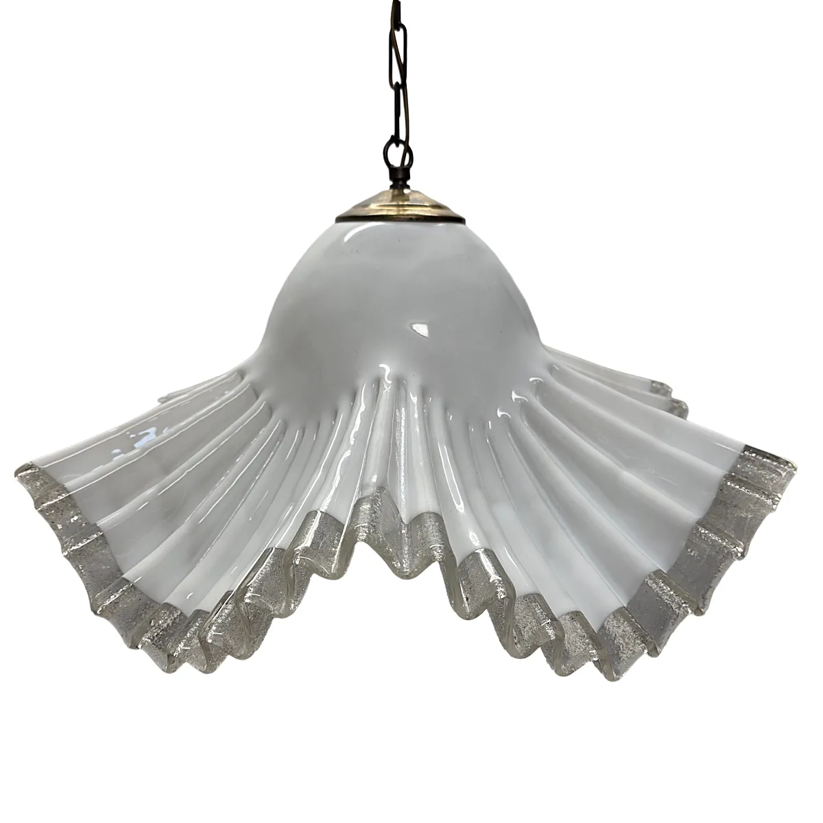Suspension Murano Fazzoletto, années 1970