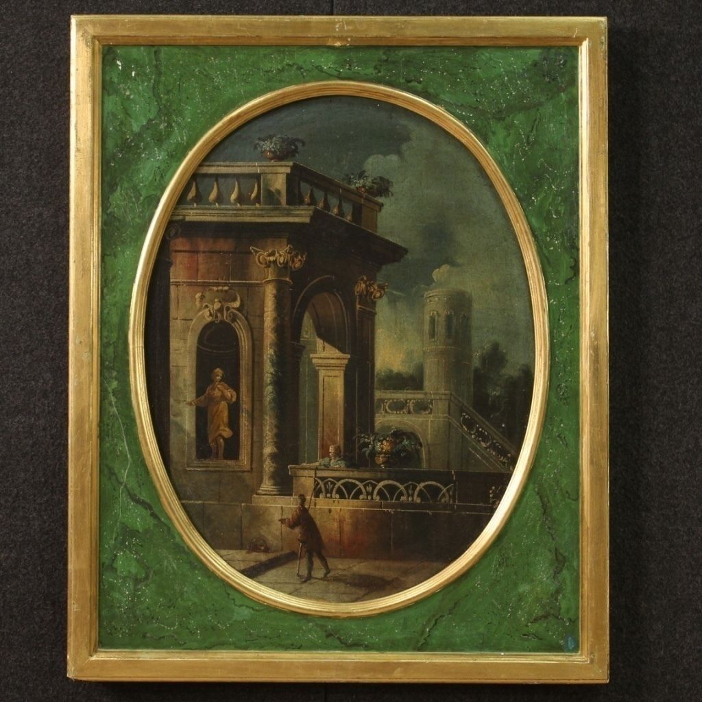 Architecturaal capriccio uit de 18e eeuw photo furniture