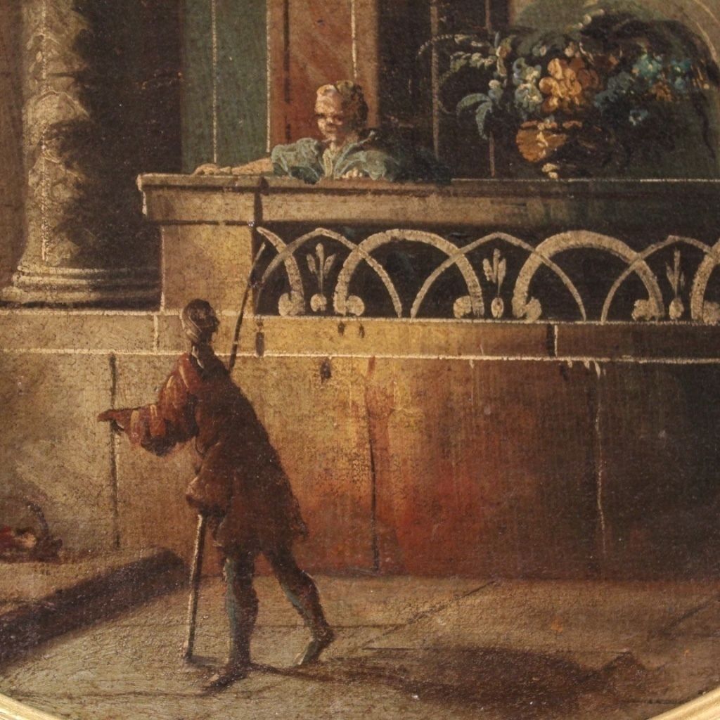Architecturaal capriccio uit de 18e eeuw photo buy