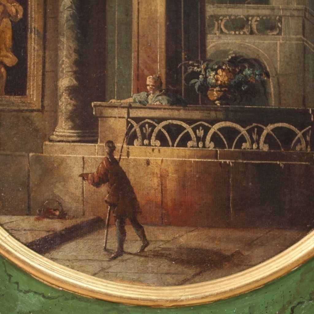 Kunst Architecturaal capriccio uit de 18e eeuw photo