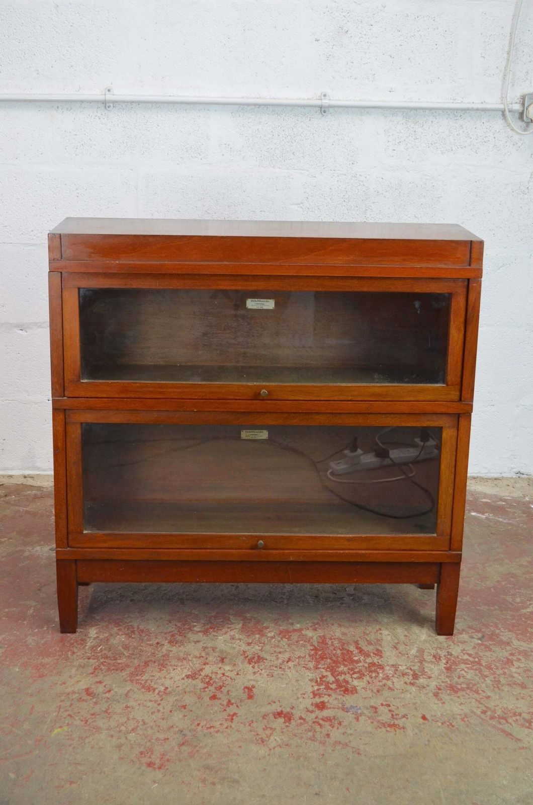 Antique Globe Wernicke Bookcase Two Shelves photo vinterior