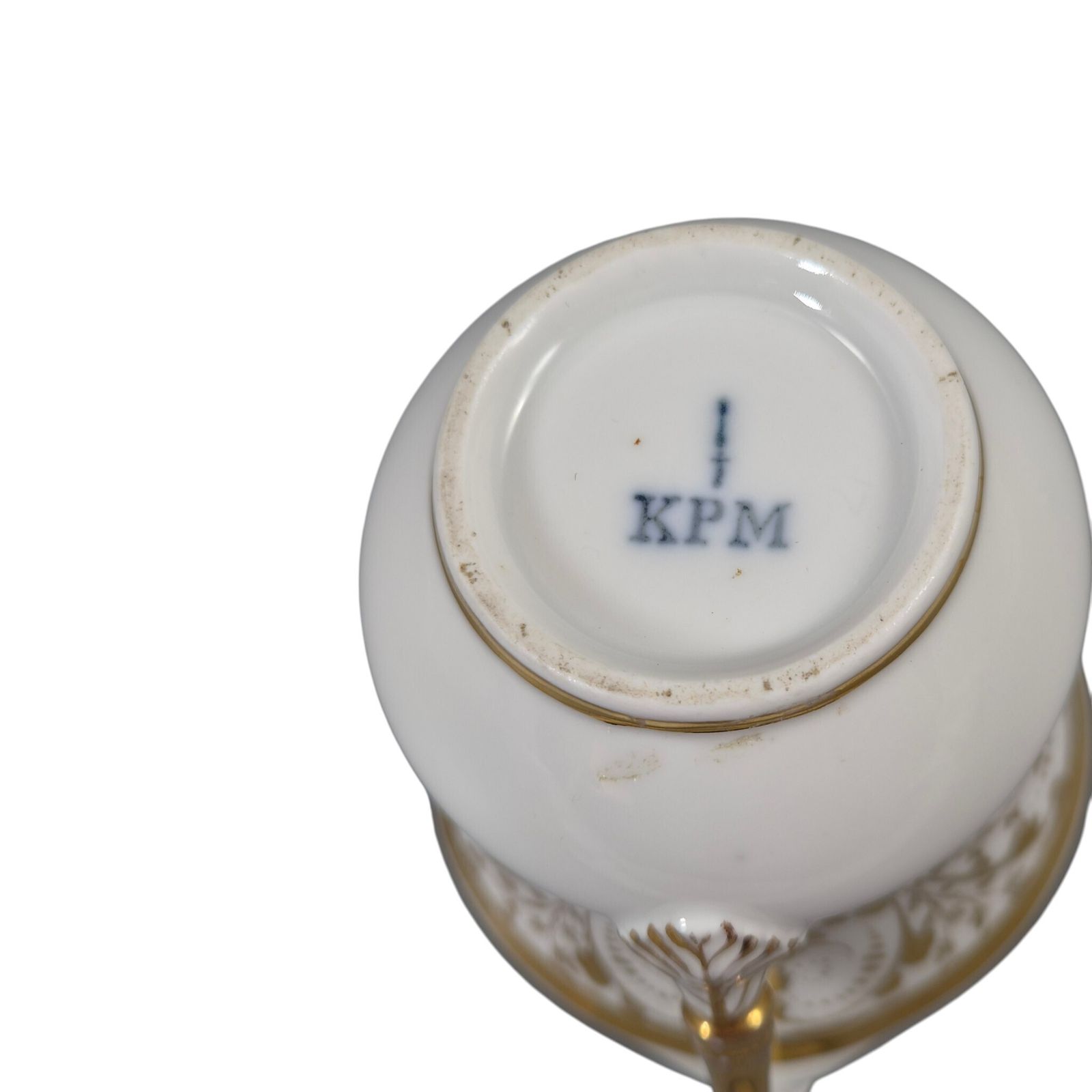 Home Decor Royal Kpm Berlin Porcelain Tea Cup With Peacock Island View, C.1840 photo
