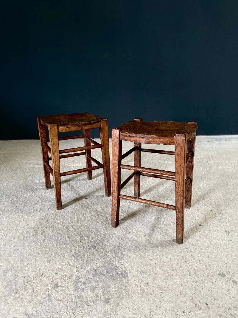 Franse bistrokrukken uit de jaren 1930, set van 2 photo furniture