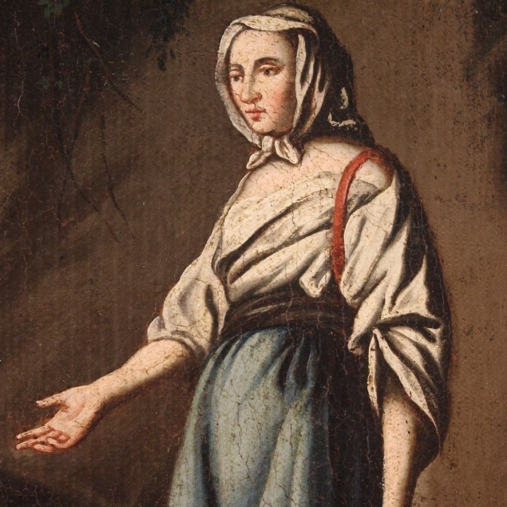 Scène pastorale d'époque, XVIIIe siècle photo vinterior