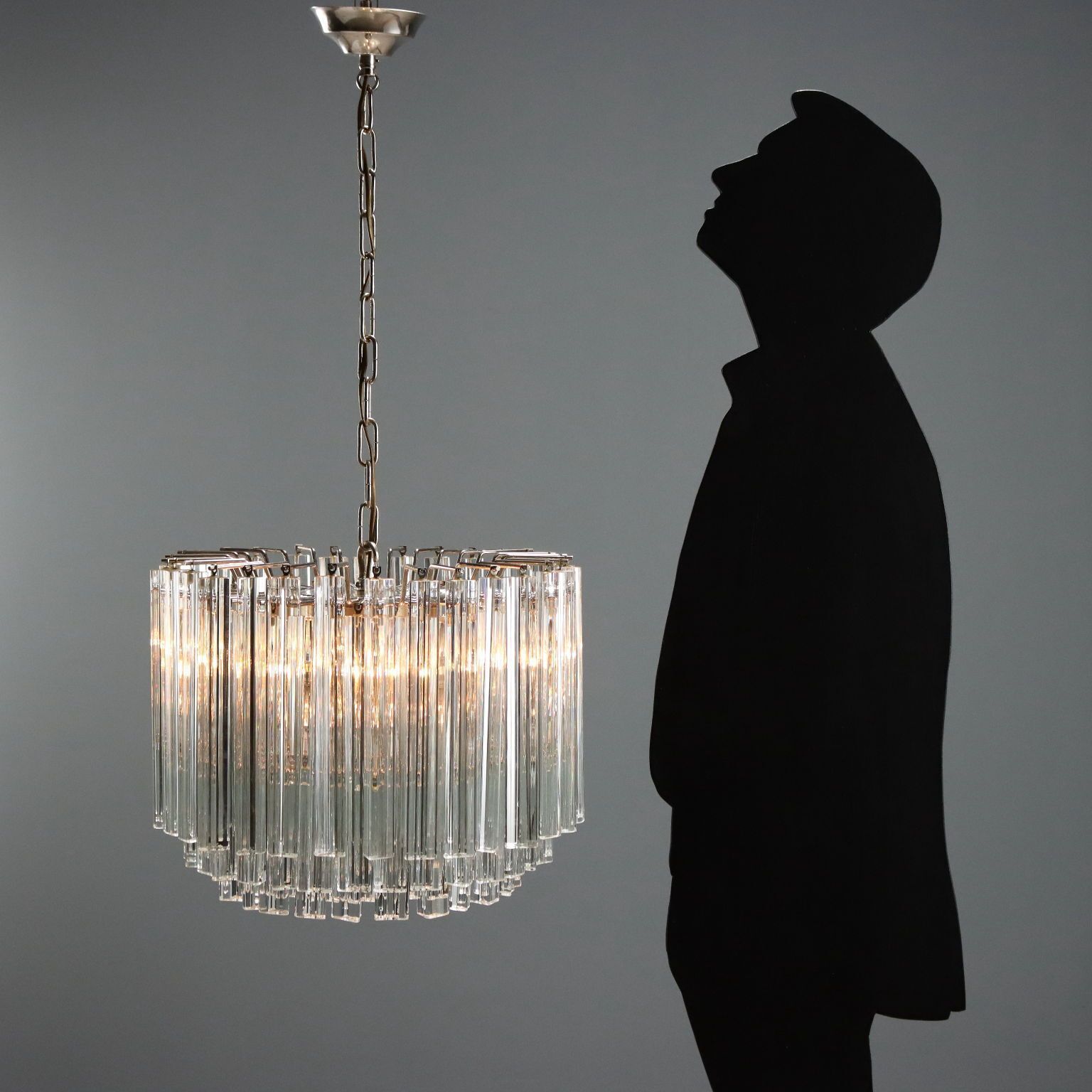 Vintage Celing Lamp Murano Glass Design Italy 1960s photo furniture