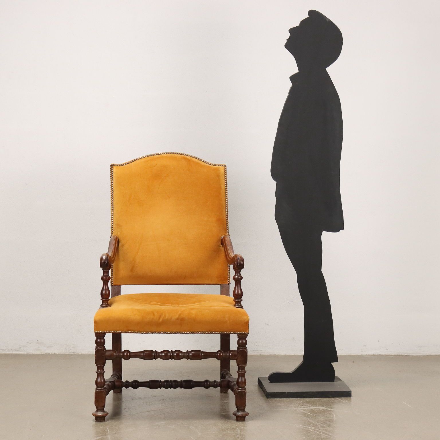 Barokke Fauteuil met Spoeldesign, Italië, Begin 18e Eeuw photo furniture