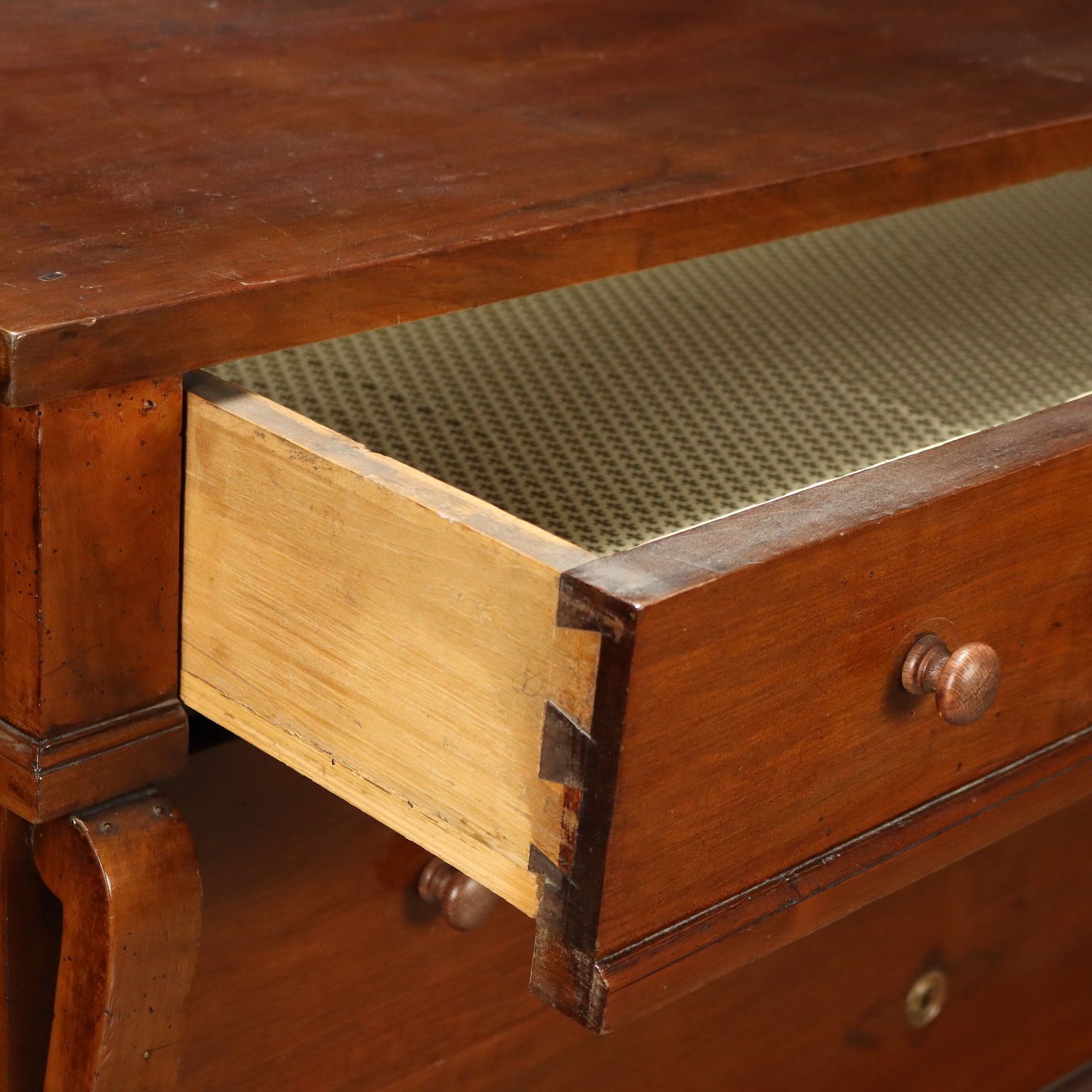 Antique Restoration Chest Of Drawers Walnut 3 Drawers '800 photo Furniture