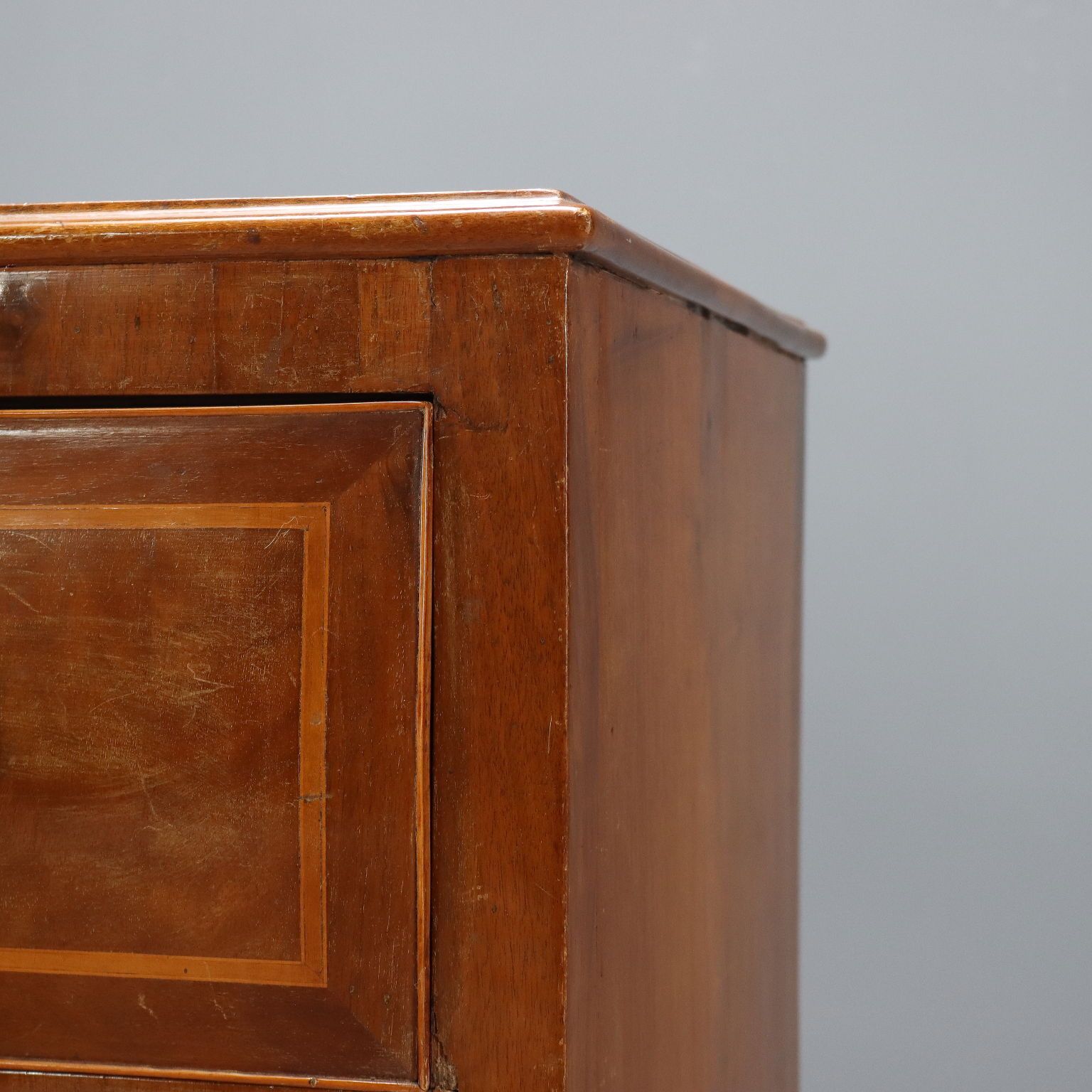 Chest Of Drawers Neoclassical Mahogany Italy XVIII Century photo for sale