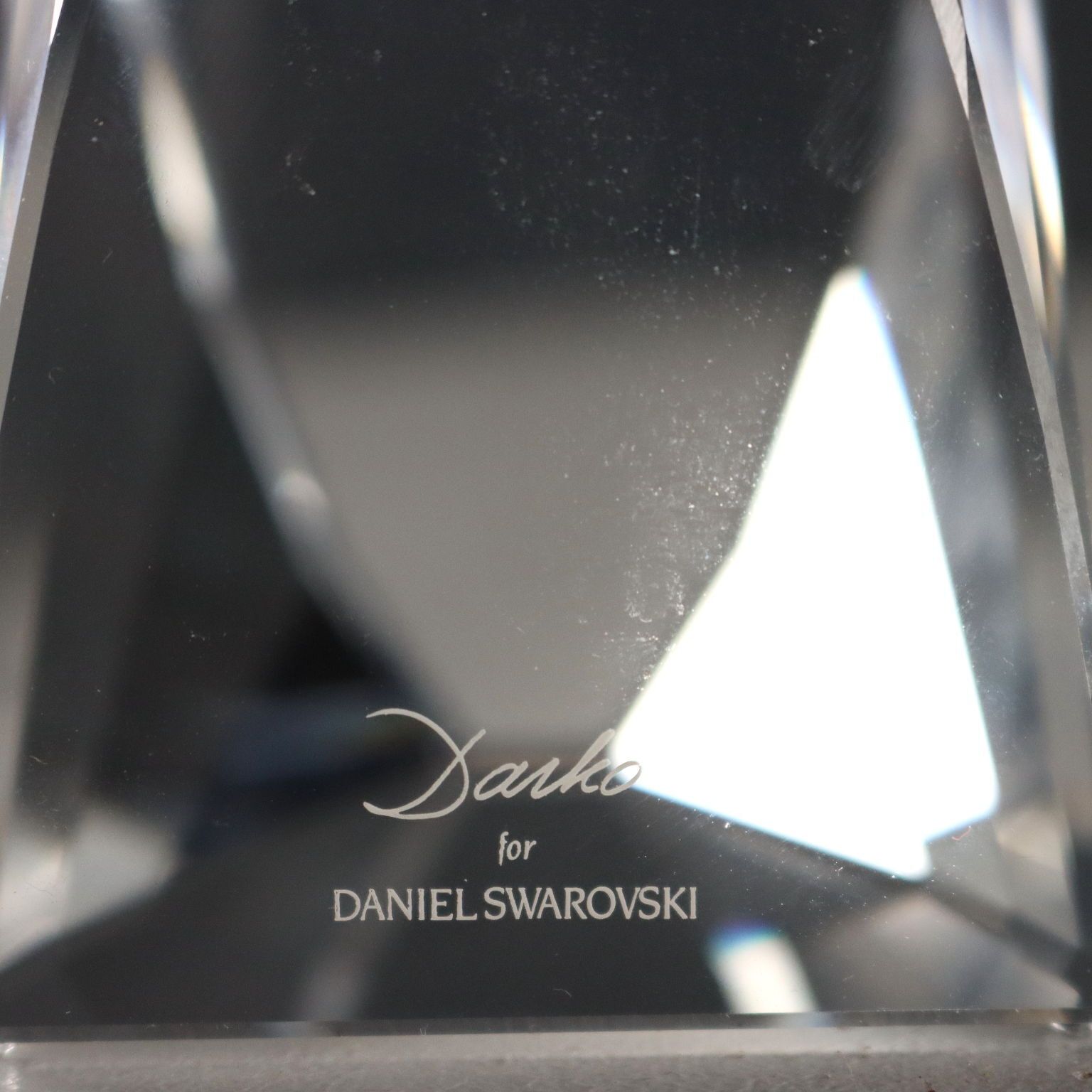 Darko Briefbeschwerer in Swarovski-kristal photo vinterior