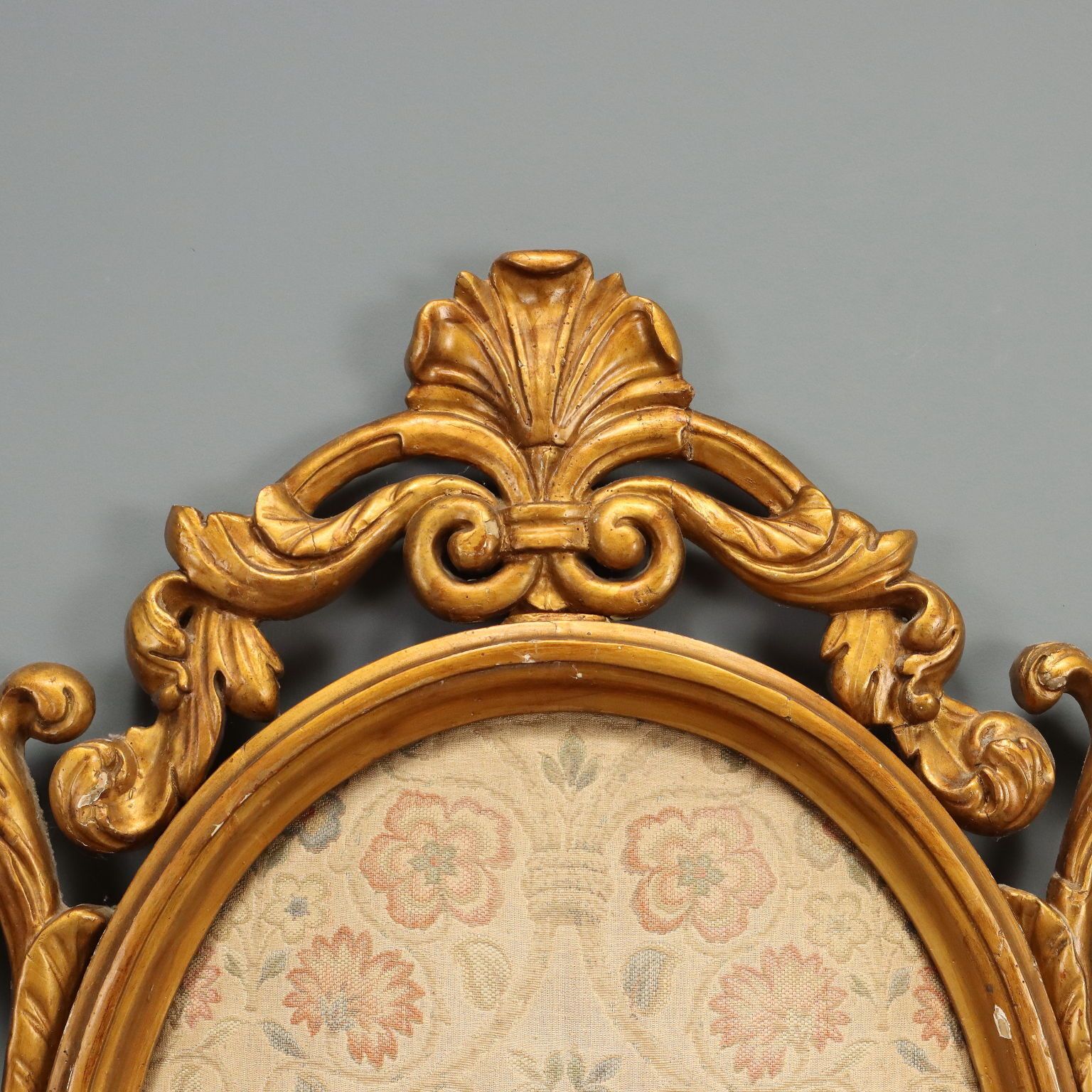 Antique Headboard Carved And Gilded Wood Italy Early XIX Century photo Furniture
